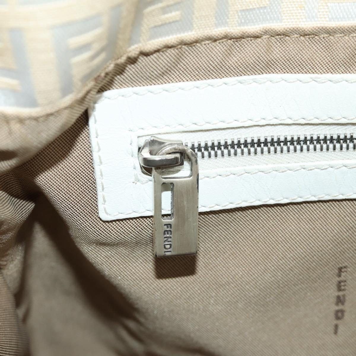 Fendi Fendi Zucchino Mamma Baguette Shoulder Bag White Size ONE SIZE - 5 Thumbnail
