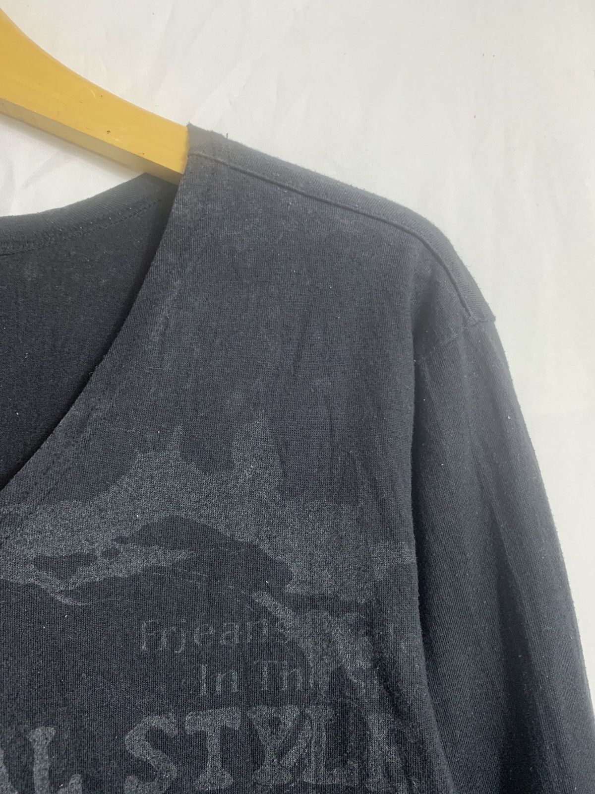 Japanese Brand Fr Jeans Faded black longsleve Size US M / EU 48-50 / 2 - 13 Thumbnail