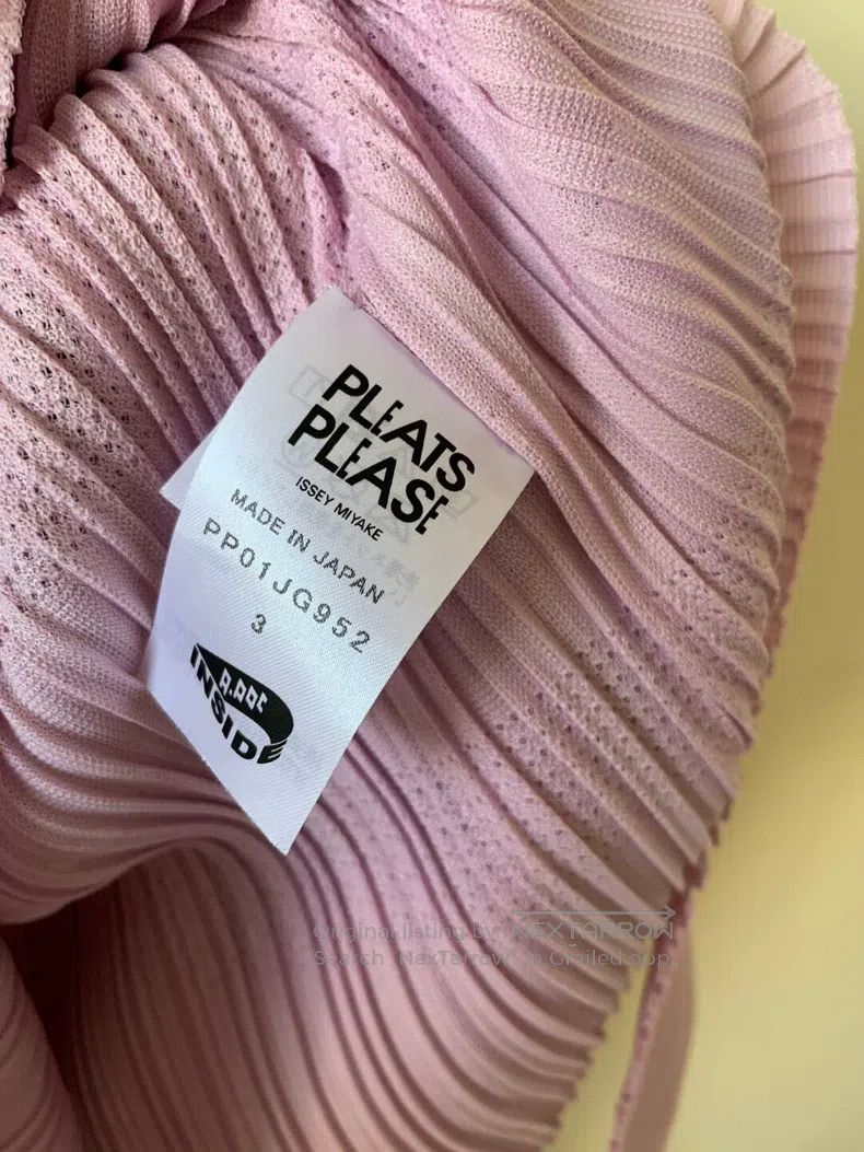Issey Miyake Issey Miyake size:3 Kelp Midi Skirt Size 22" - 3 Thumbnail