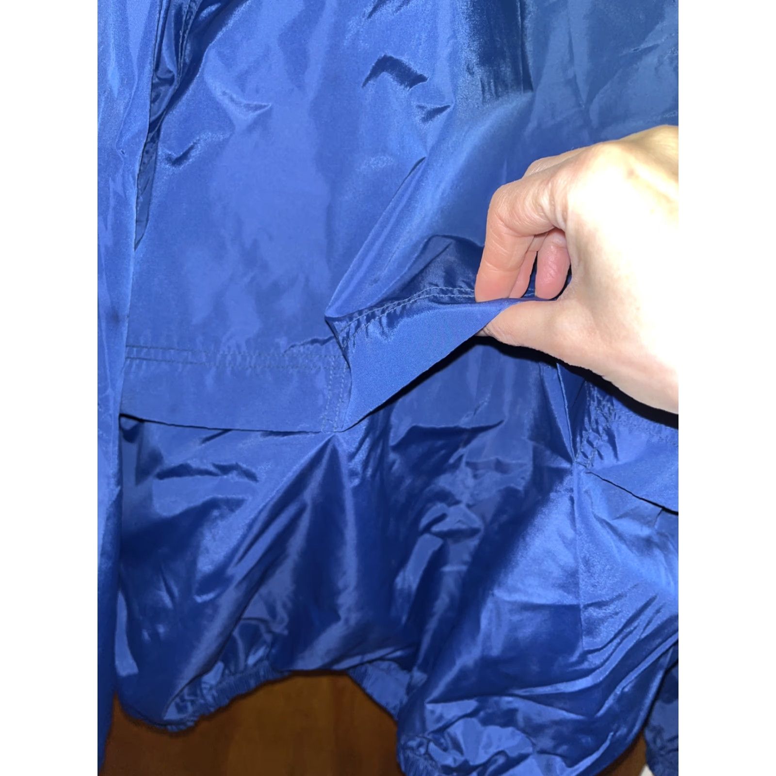 Nike NIKE Womens Blue Medium 8-10 Windbreaker Jacket Size M / US 6-8 / IT 42-44 - 6 Thumbnail