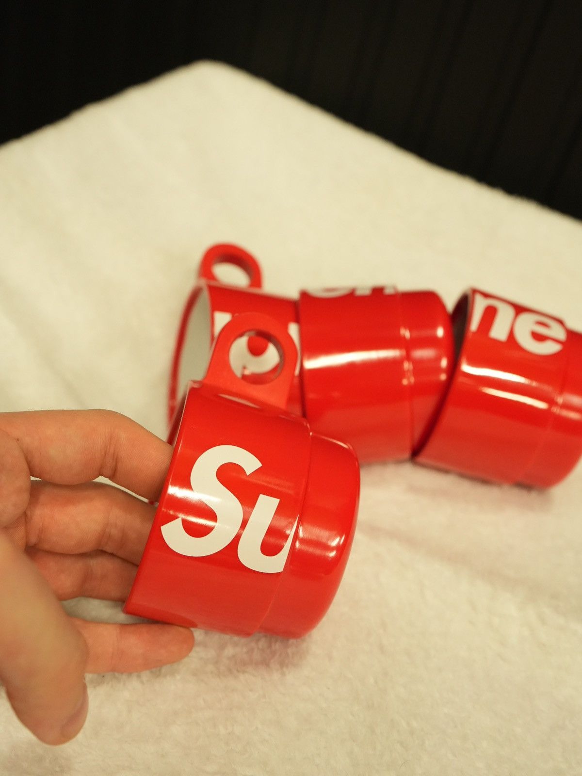 Supreme Supreme Stacking Cups Set of 4 Size ONE SIZE - 4 Thumbnail