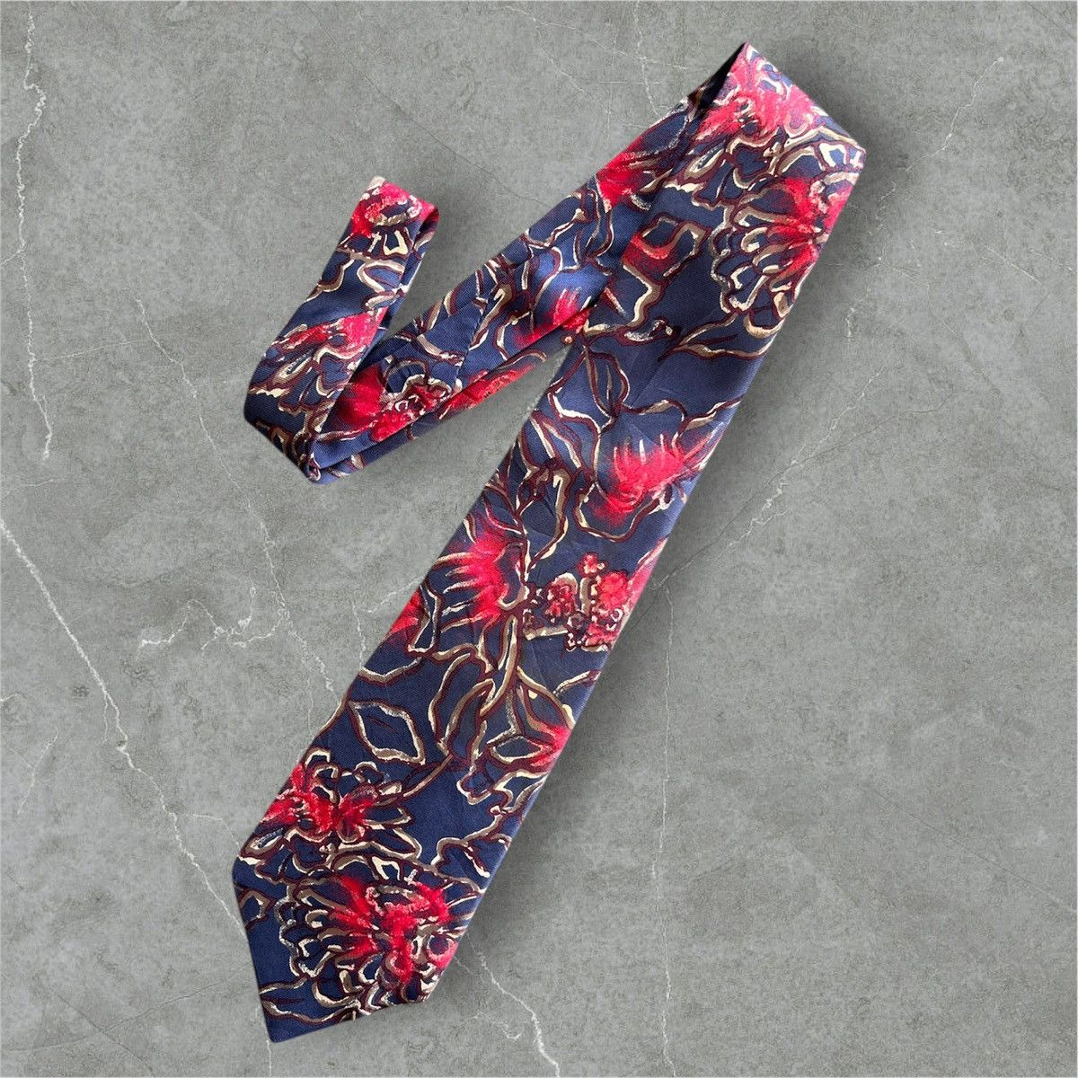 Christian Dior Monsieur Lot of 3 LUXURY DESIGNERS Silk Neckties V Size ONE SIZE - 2 Thumbnail