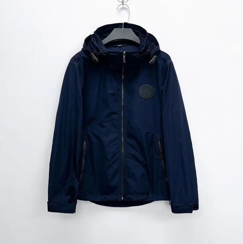 Burberry Burberry Men's Navy Logo Jacket Size US M / EU 48-50 / 2 - 1 Thumbnail