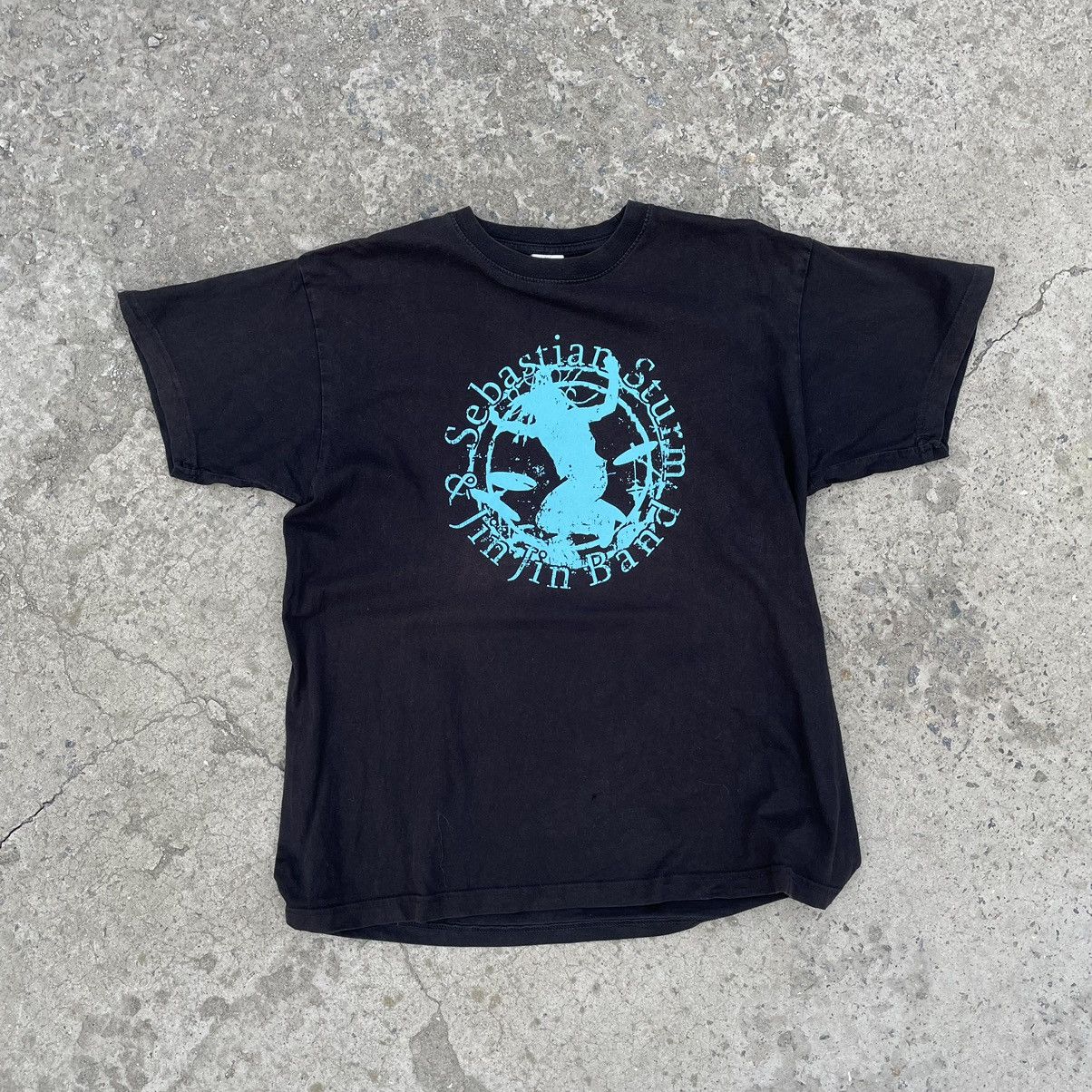 Vintage Vintage T-shirts Sebastian Sturm Tour Logo Y2K 90s Band Tee Size US L / EU 52-54 / 3 - 1 Thumbnail