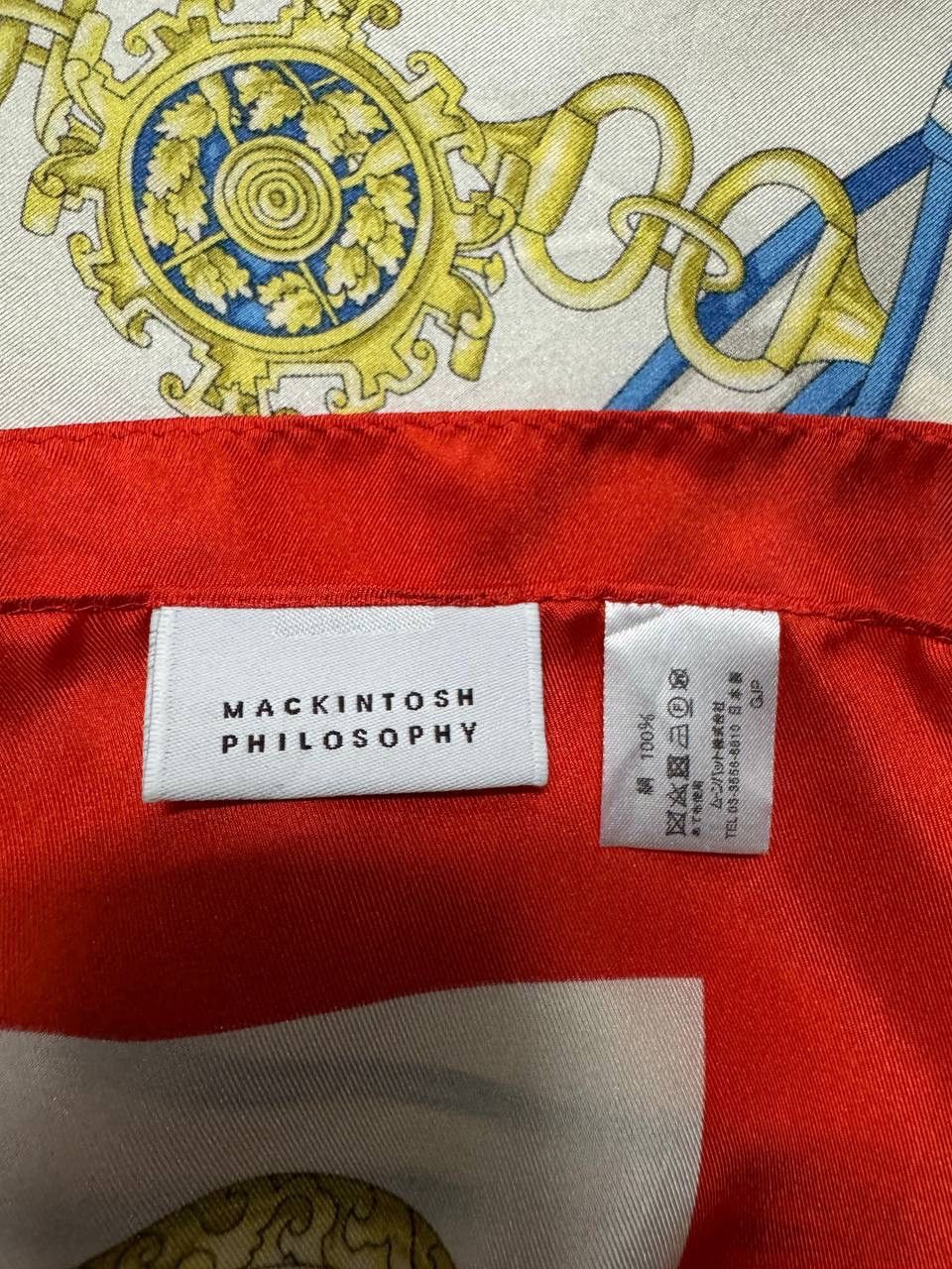 MACKINTOSH PHILOSOPHY SILK SCARF