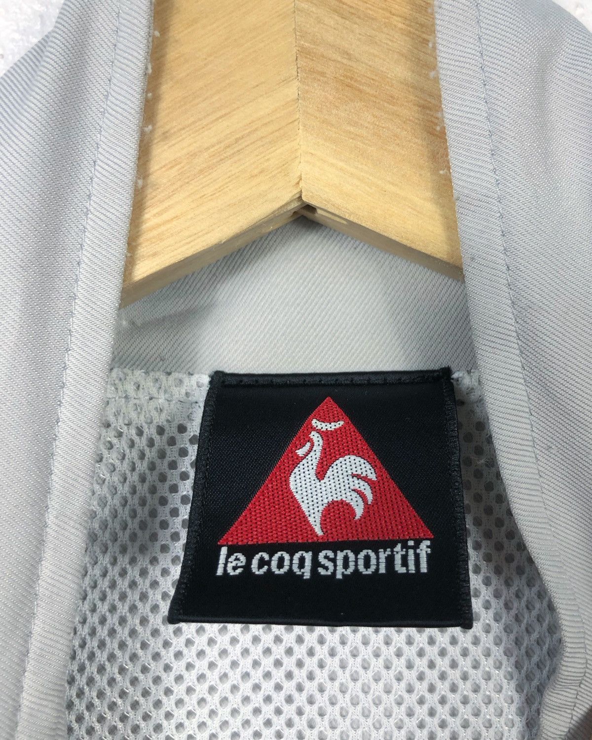 Le Coq Sportif × Vintage Rare Vintage Le Coq Sportif Spellout Zipper Jacket Size US L / EU 52-54 / 3 - 10 Thumbnail