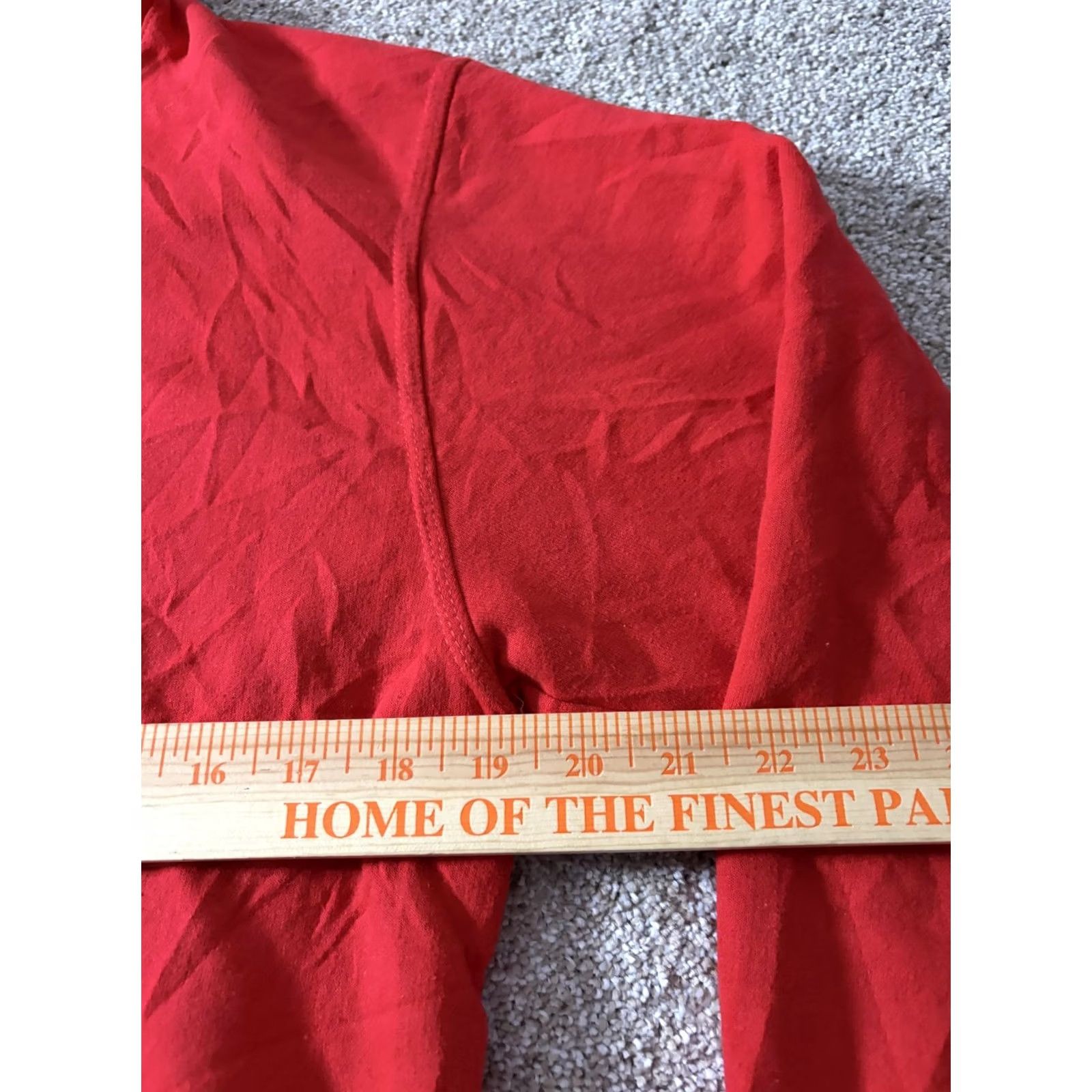 Champion Champion Shirt Mens S Red Hoodie Lightweight Pullover Kangaroo Logo Sweatshirt Size US S / EU 44-46 / 1 - 6 Thumbnail