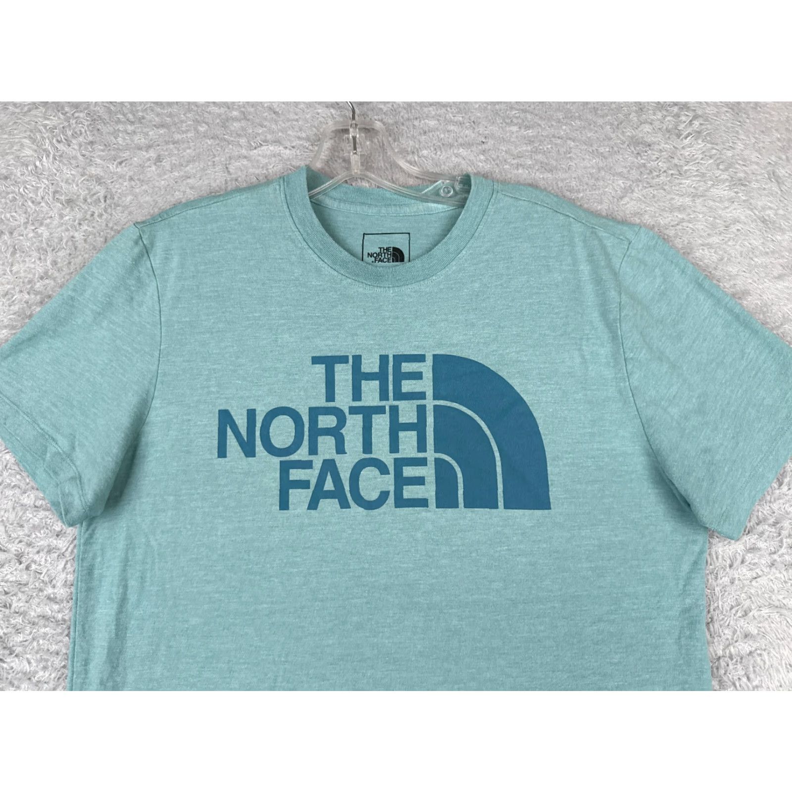 The North Face The North Face Shirt Men Medium Blue Short Sleeve Crew Neck Cotton Poly Blend Size US M / EU 48-50 / 2 - 4 Thumbnail