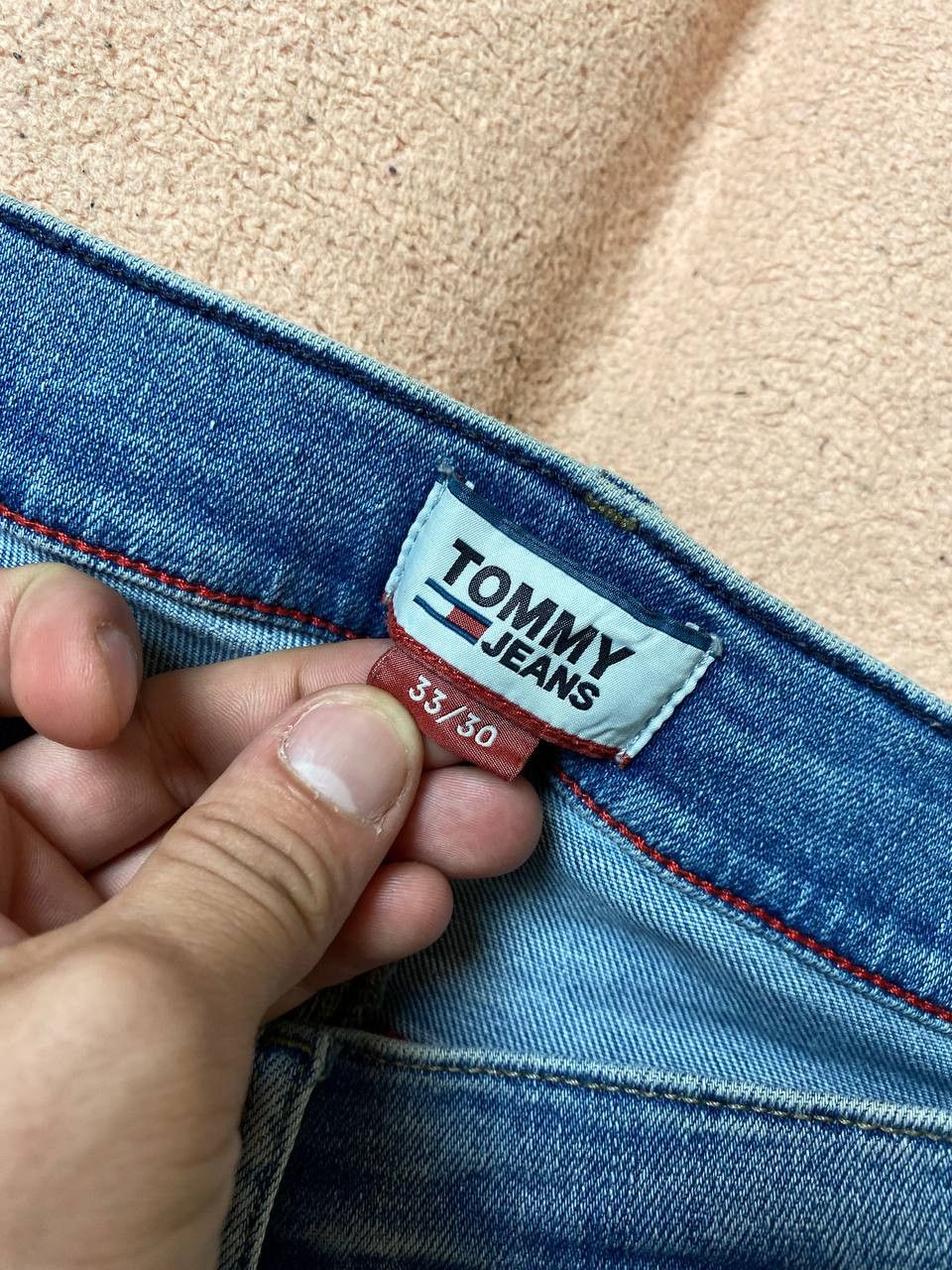 Tommy Hilfiger × Vintage VINTAGE JEANS BAGGY FADED STYLE Size US 33 - 2 Thumbnail