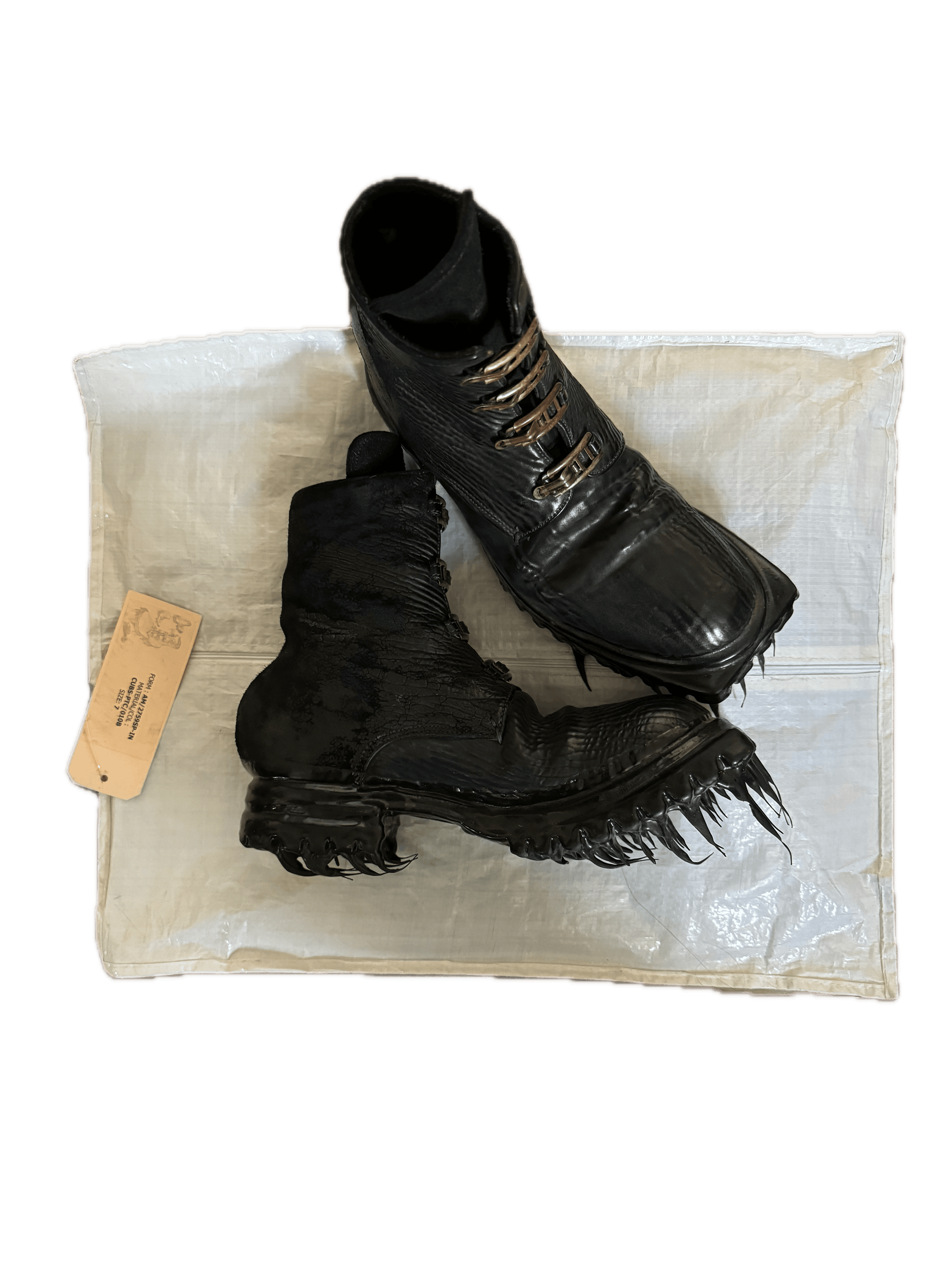 Carol Christian Poell AM/2609-IN COMBAT Boots | Grailed