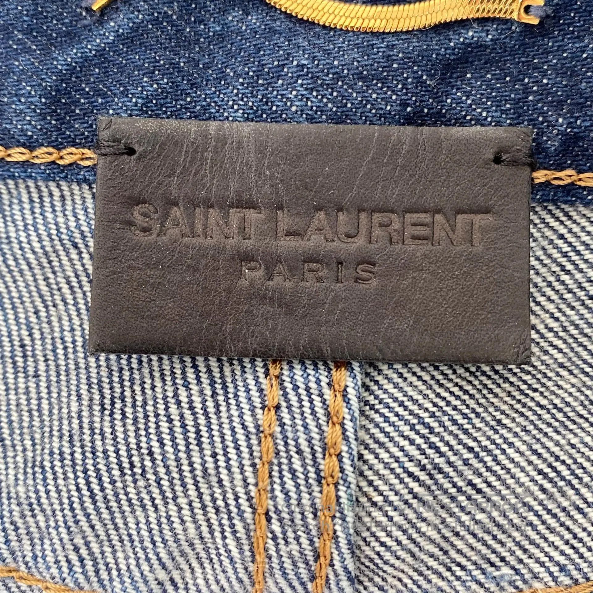 Saint Laurent Paris Saint Laurent Blue Denim Shorts 25. Size 25" / US 0 / IT 36 - 7 Thumbnail