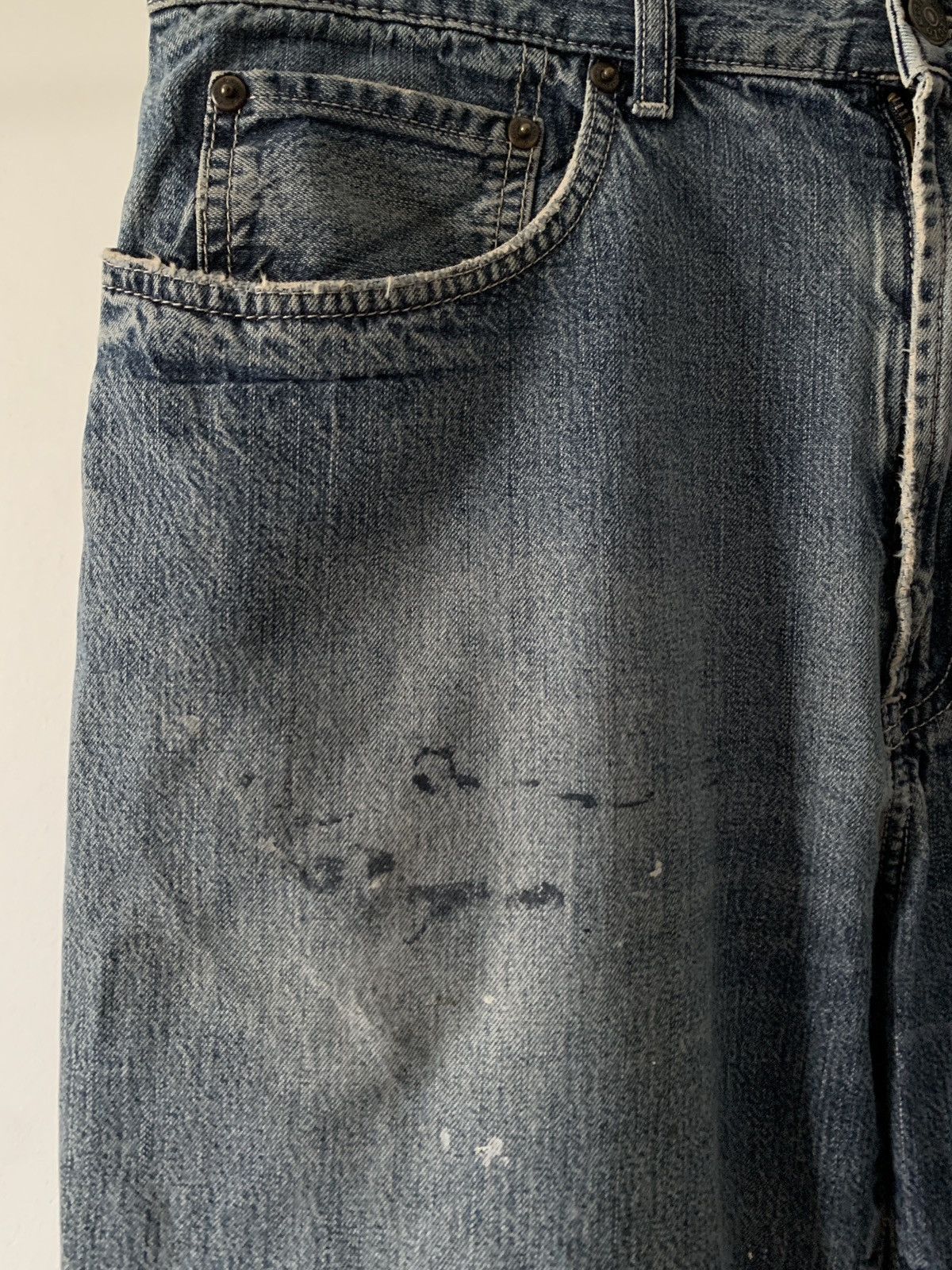 Polo Ralph Lauren Thrashed Vintage Polo Ralph Lauren Pants Distressed Grunge Size US 34 / EU 50 - 6 Thumbnail