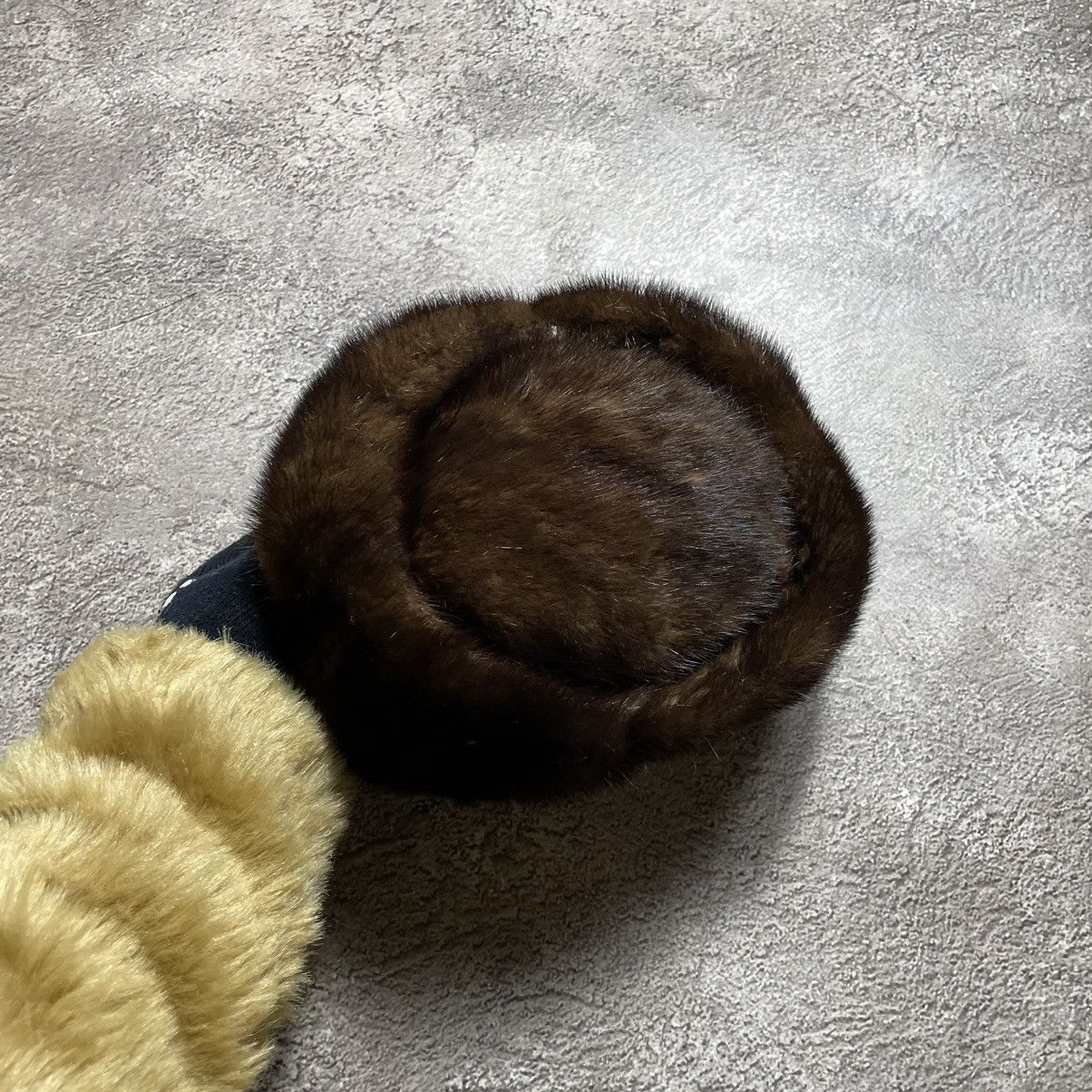 If Six Was Nine Vintage 90s Alt Beanie Mohair Ushanka Faux American VTg Size ONE SIZE - 2 Thumbnail