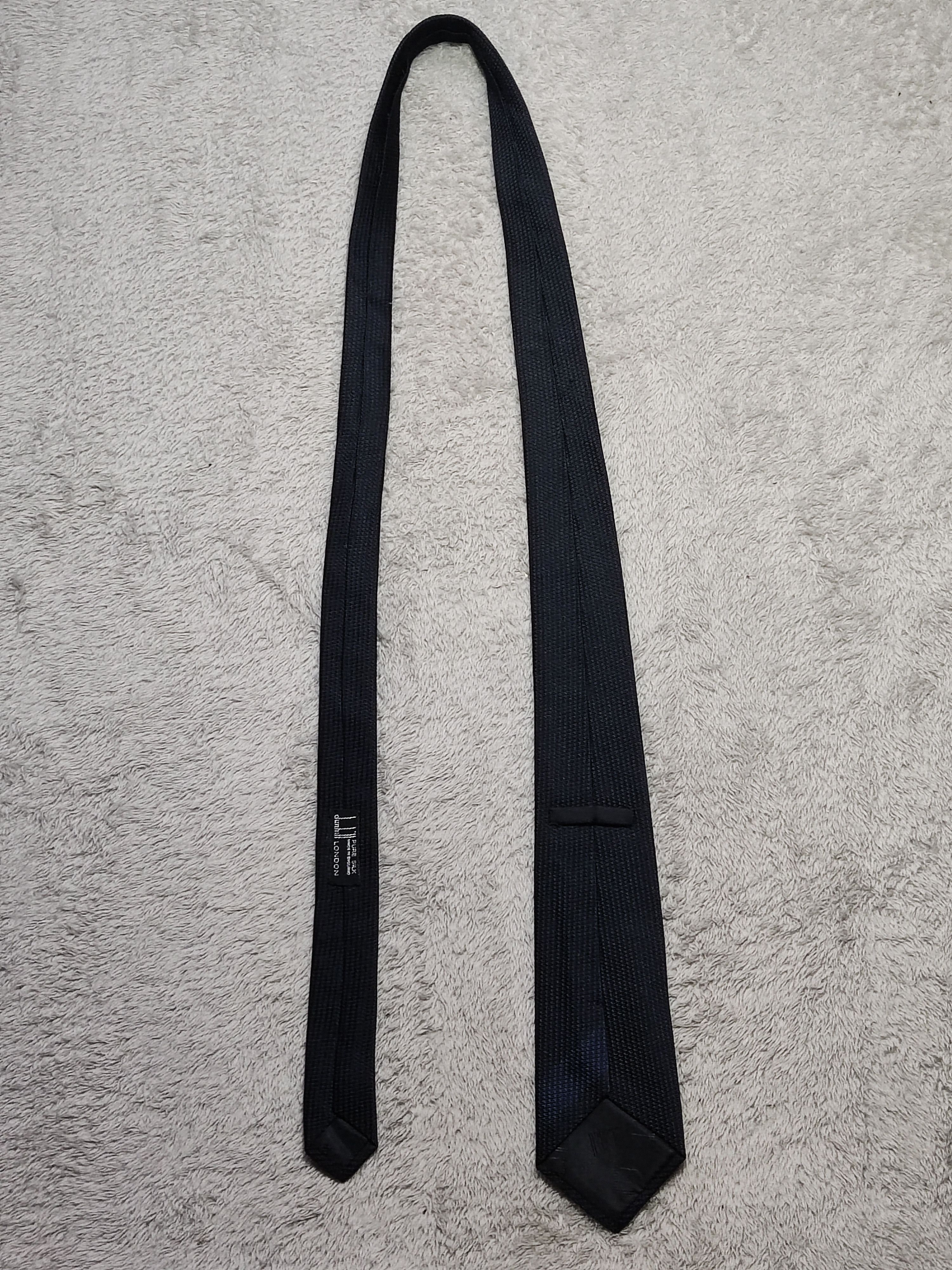 Alfred Dunhill VTG Alfred Dunhill London Silk Ties Made in England & Italy Size ONE SIZE - 4 Thumbnail