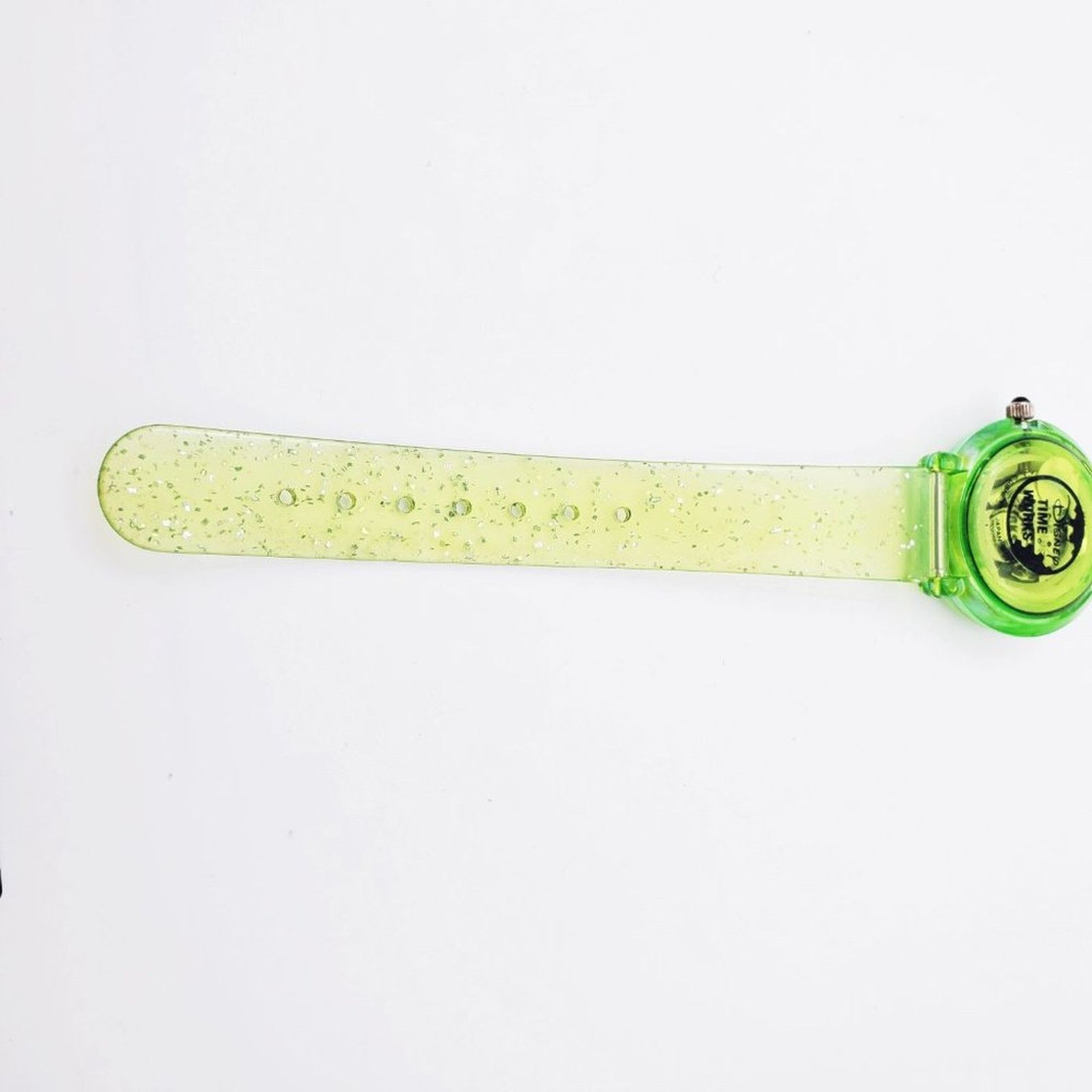 Disney Sparkle w This Disney Tinker Bell Green Rubber Sparkle Watch Size ONE SIZE - 7 Thumbnail