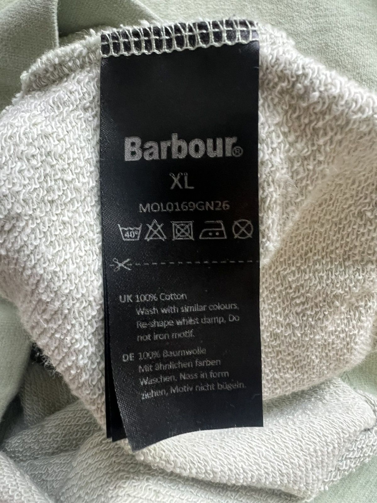 Barbour Barbour ‘Made In Japan’ Pistachio Crewneck Size US XL / EU 56 / 4 - 3 Thumbnail
