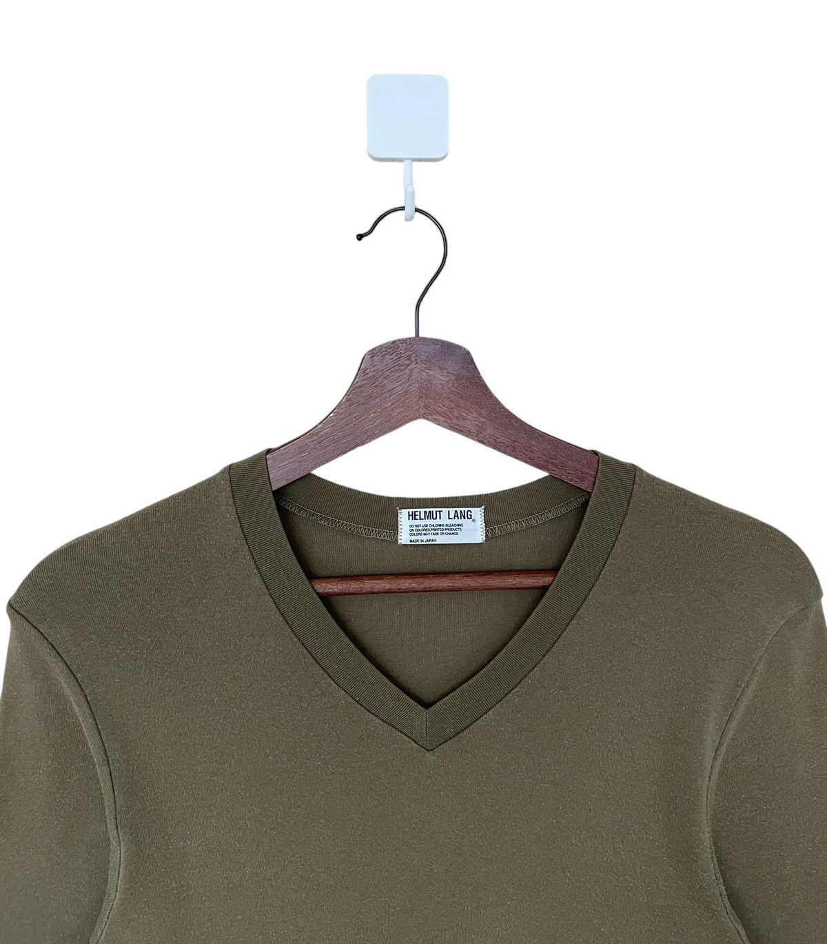 Designer × Helmut Lang × Vintage Vintage Brand Helmut Lang Plain T-shirt 1990s Size US S / EU 44-46 / 1 - 3 Thumbnail