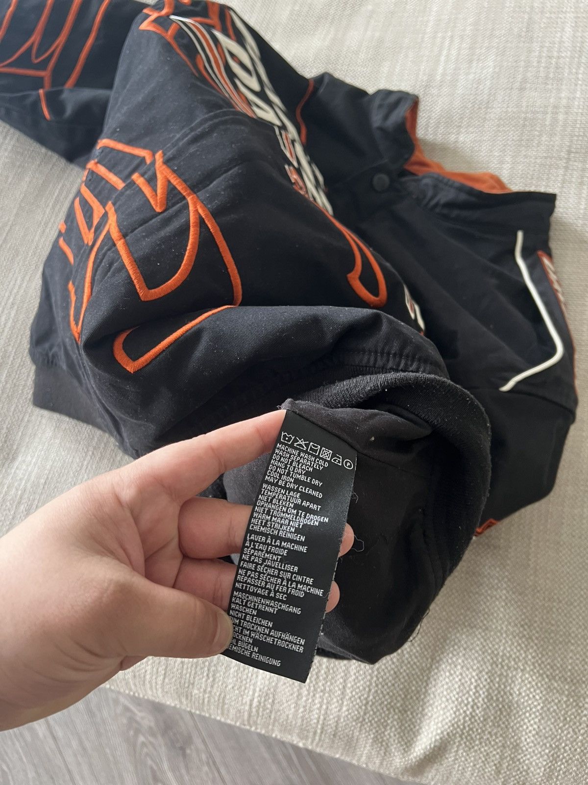 Harley Davidson × Vintage Vintage 💥 Harley Davidson Racing Jacket Size US XL / EU 56 / 4 - 17 Thumbnail