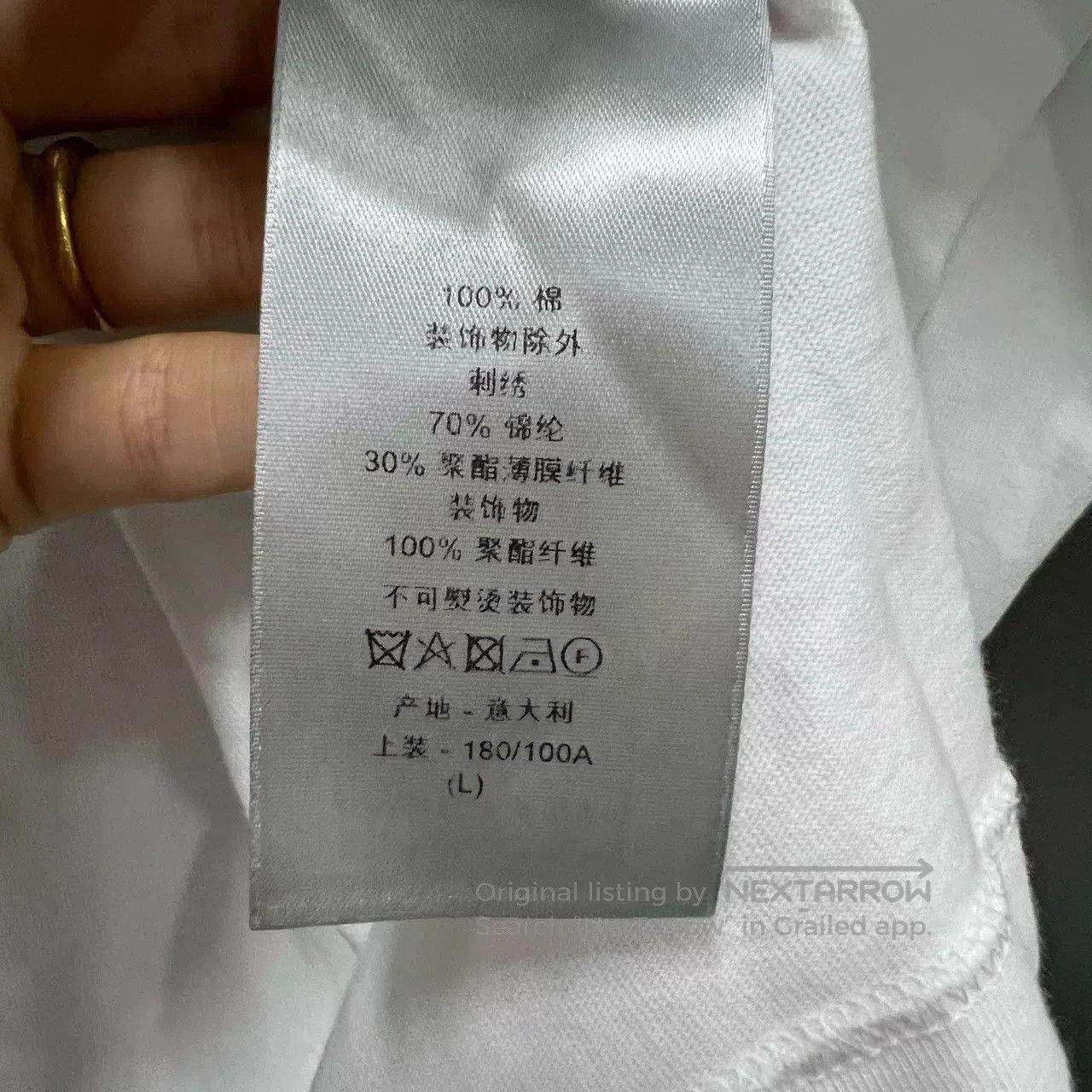 Dior Dior Rabbit Logo Long Sleeve Shirt. Size US L / EU 52-54 / 3 - 5 Thumbnail