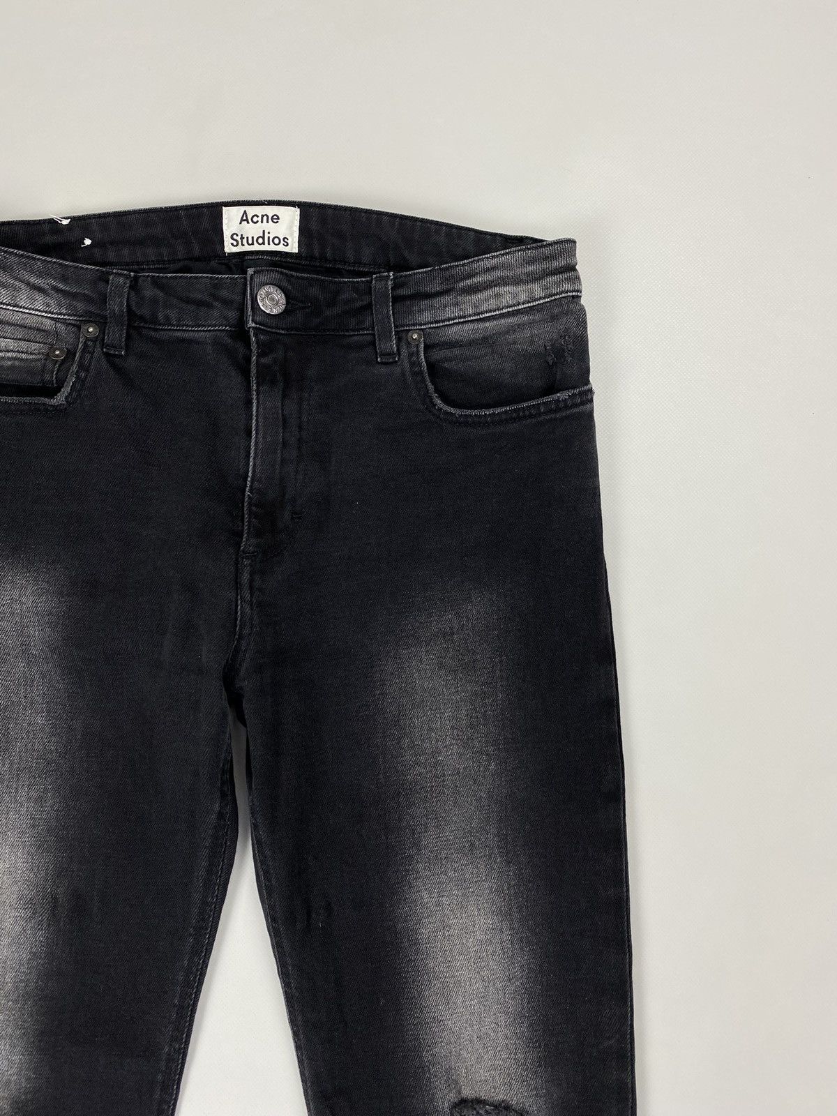 Acne Studios Acne Studios Pop Given Trash ladies distressed denim jeans Size 34" / US 12 / IT 48 - 7 Thumbnail