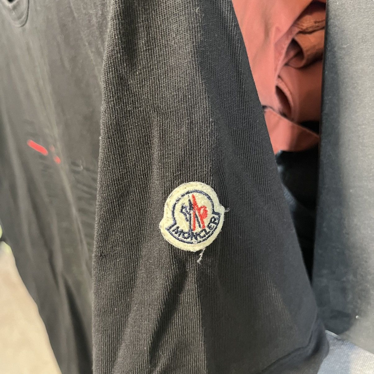Moncler MONCLER LUXURY BLACK T SHIRT Size US L / EU 52-54 / 3 - 2 Thumbnail