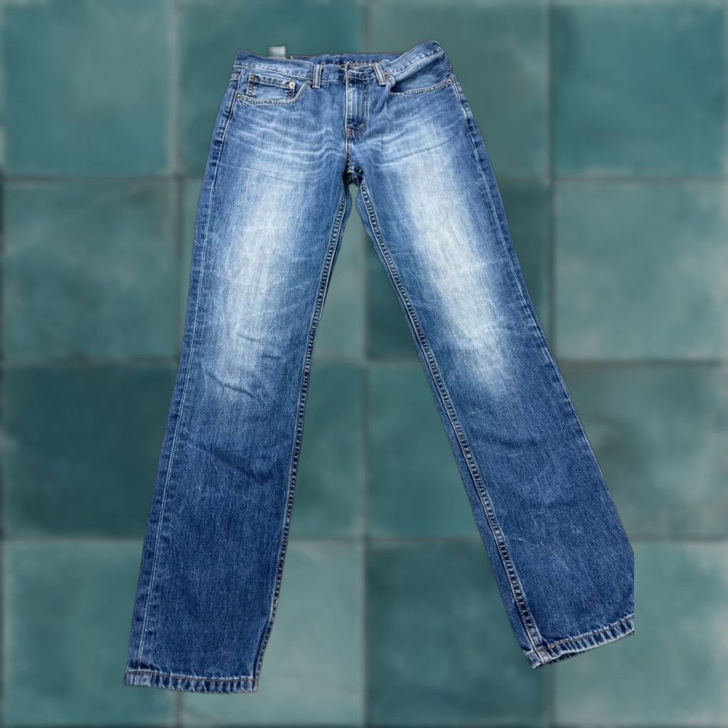 Levi's Levi's 511 Jeans Mens 32x32 Blue Denim Stretch Regular Fit Straight Leg 5-Pocket Button Closure Size US 32 / EU 48 - 1 Thumbnail