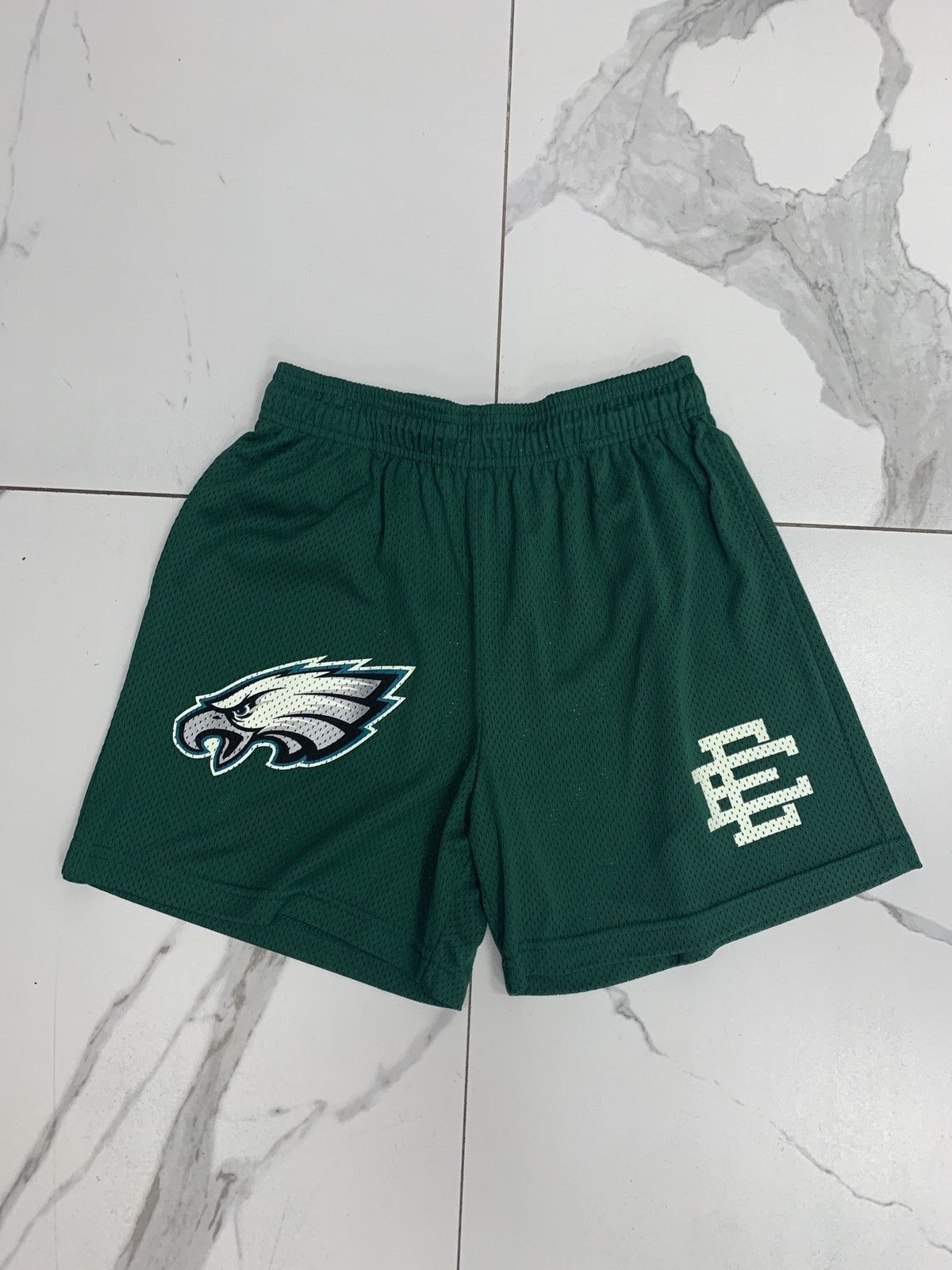 Eric Emanuel Eric Emanuel Eagles Superbowl Shorts “Green” Size US 34 / EU 50 - 1 Thumbnail