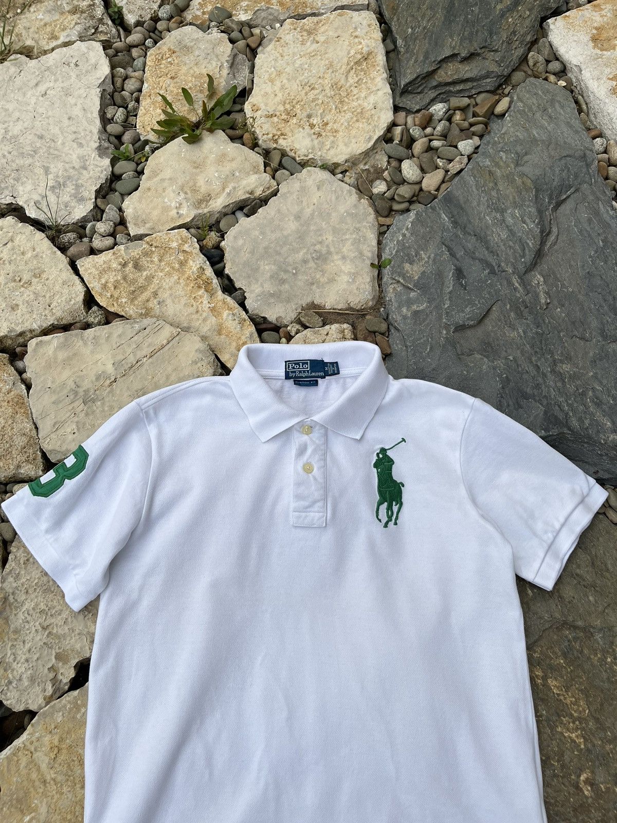 Polo Ralph Lauren × Ralph Lauren × Vintage Vintage Polo Ralph Lauren y2k Chief Keef big pony logo 3 tee Size US M / EU 48-50 / 2 - 5 Thumbnail