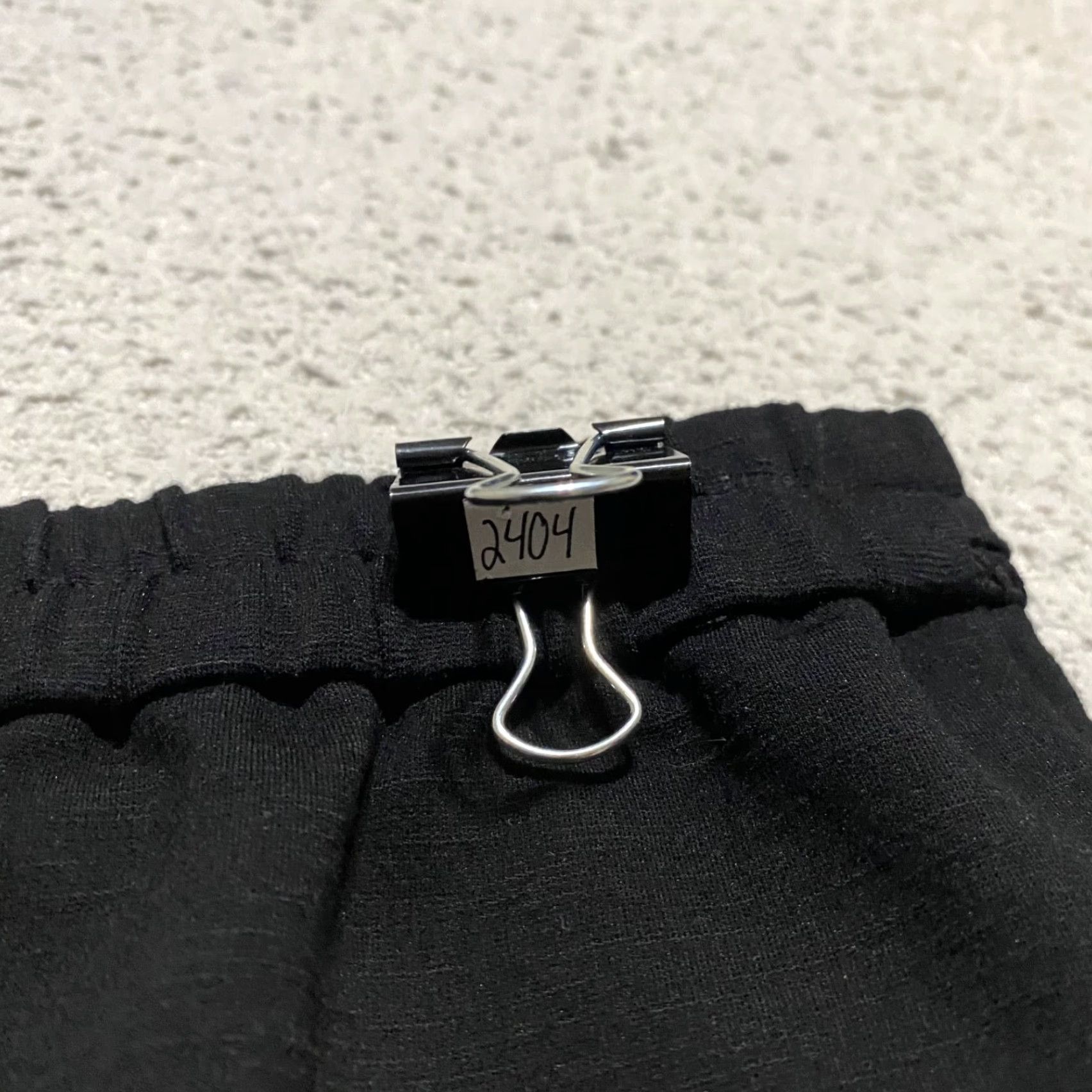 Vintage Skies are Blue Skirts Womens Small Black Knit Scalloped Hem Pockets Mini Size 28" / US 6 / IT 42 - 8 Thumbnail