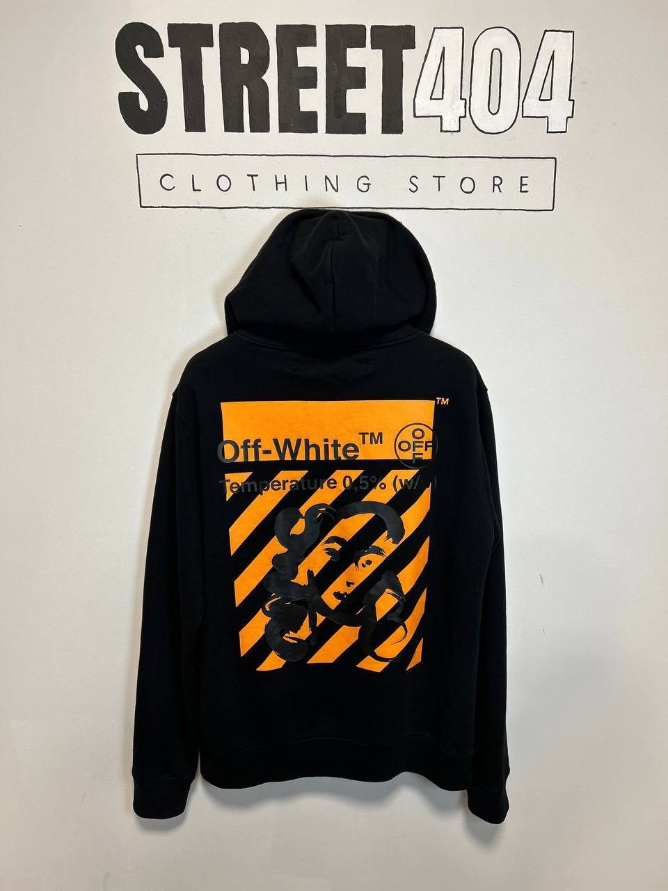 Off-White Off-White Temperature Zip Hoodie Black Size US XL / EU 56 / 4 - 2 Thumbnail