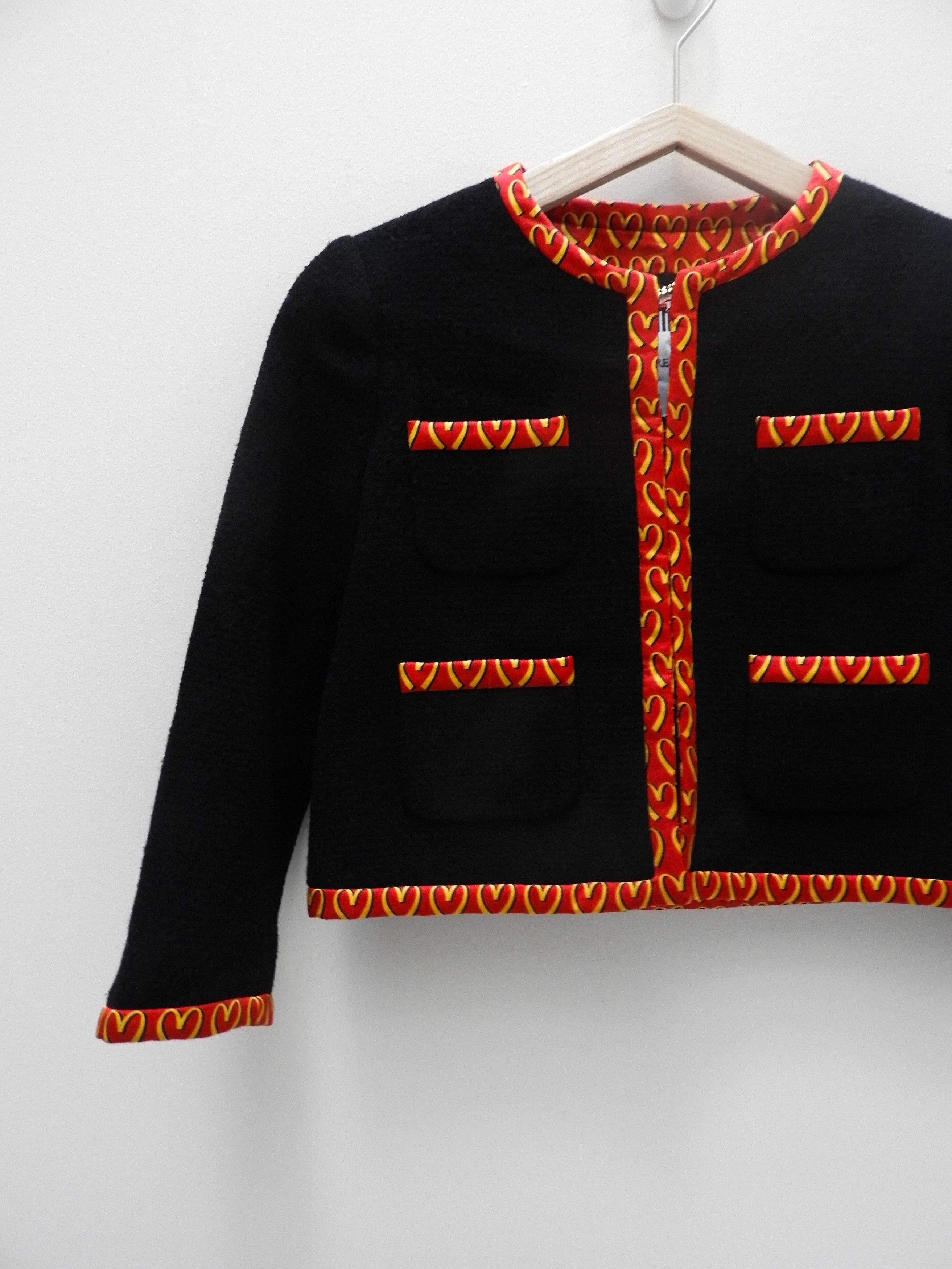 Moschino Moschino Autumn Winter 2014 McDonalds Tweed Jacket Size S / US 4 / IT 40 - 2 Thumbnail