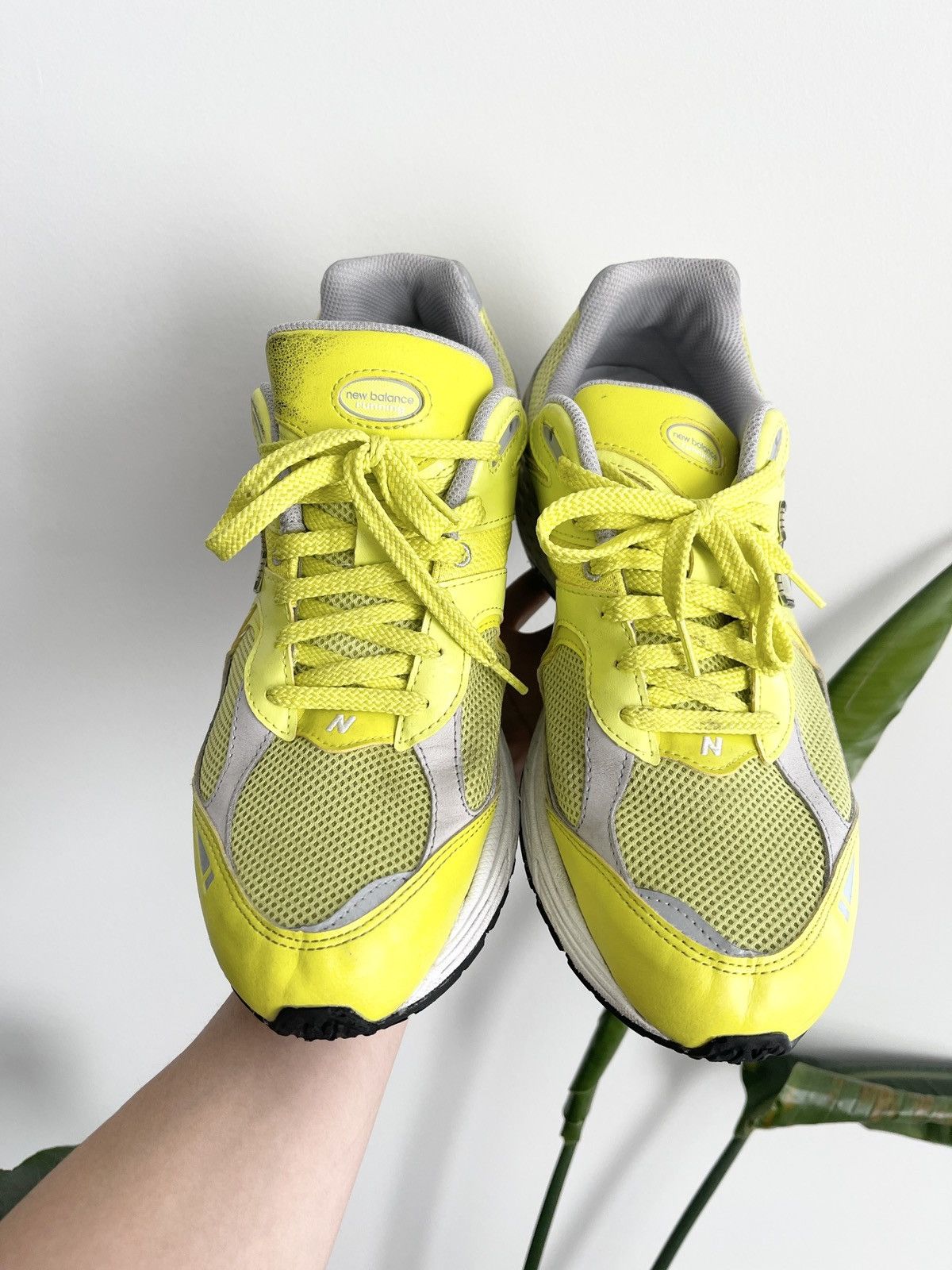 J.Crew × New Balance STEAL! New Balance 2002R Lime - Size 12 Size US 12 / EU 45 - 3 Thumbnail