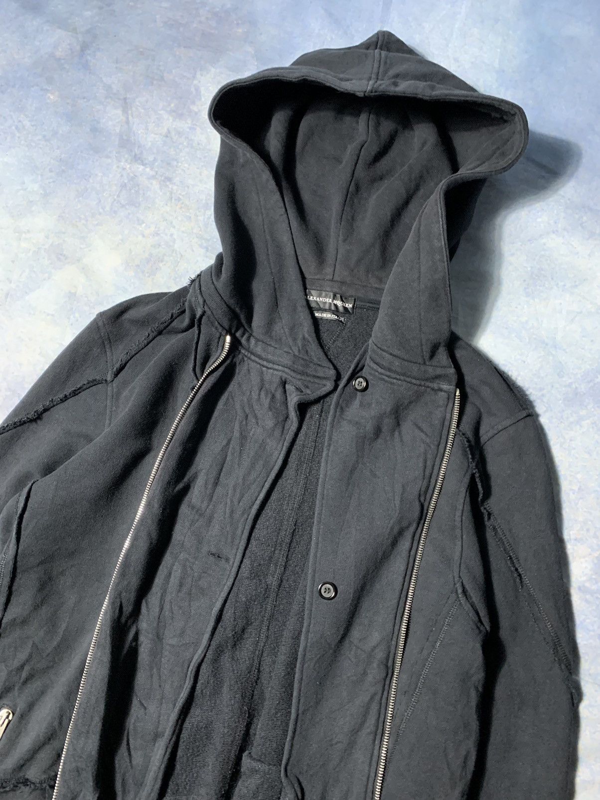 Alexander McQueen Alexander Mcqueen Biker Hoodie Size US XS / EU 42 / 0 - 3 Thumbnail