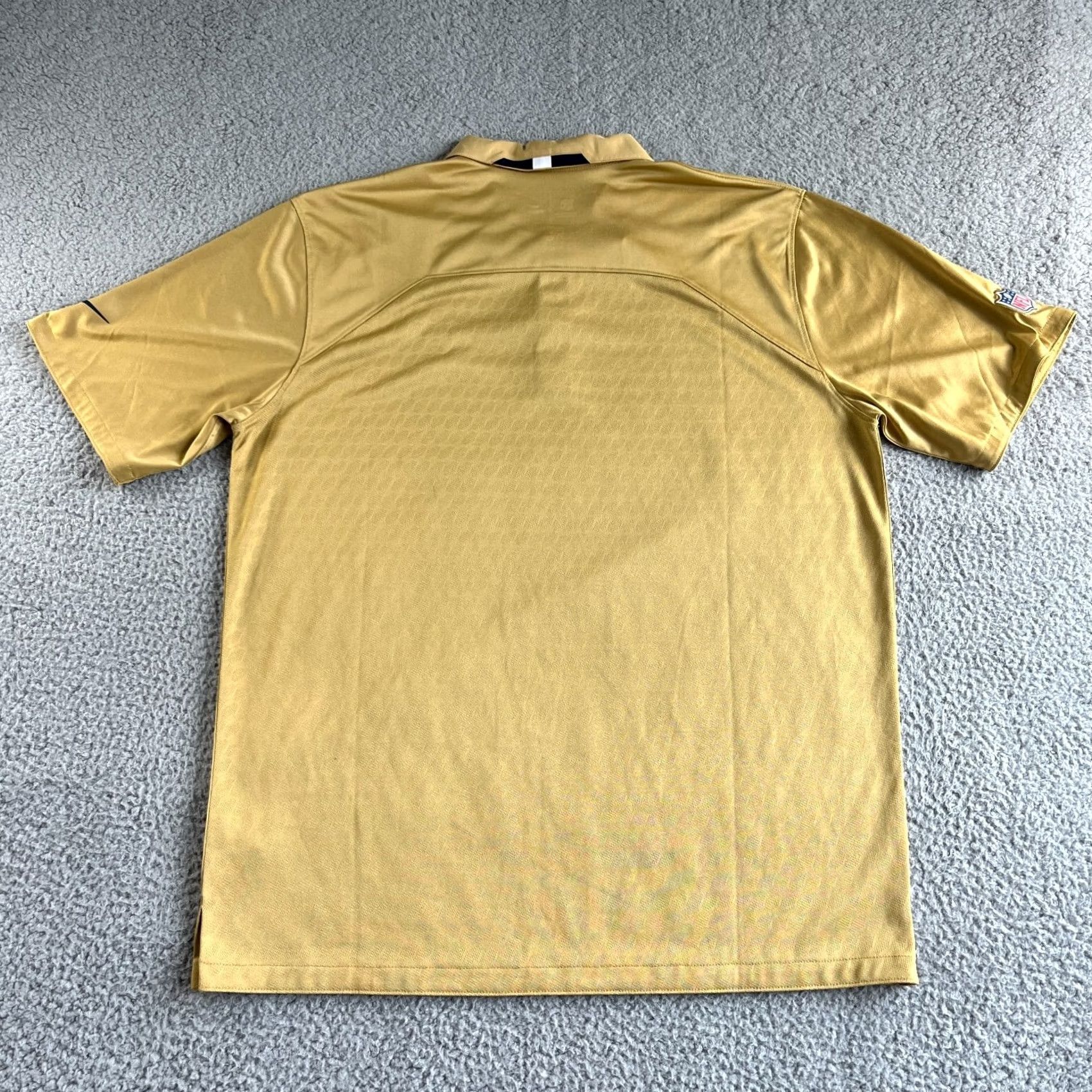 Nike Nike Rams Polo Shirt Mens L Brown Bronze Dri-Fit NFL Football Shirt Size US L / EU 52-54 / 3 - 3 Thumbnail