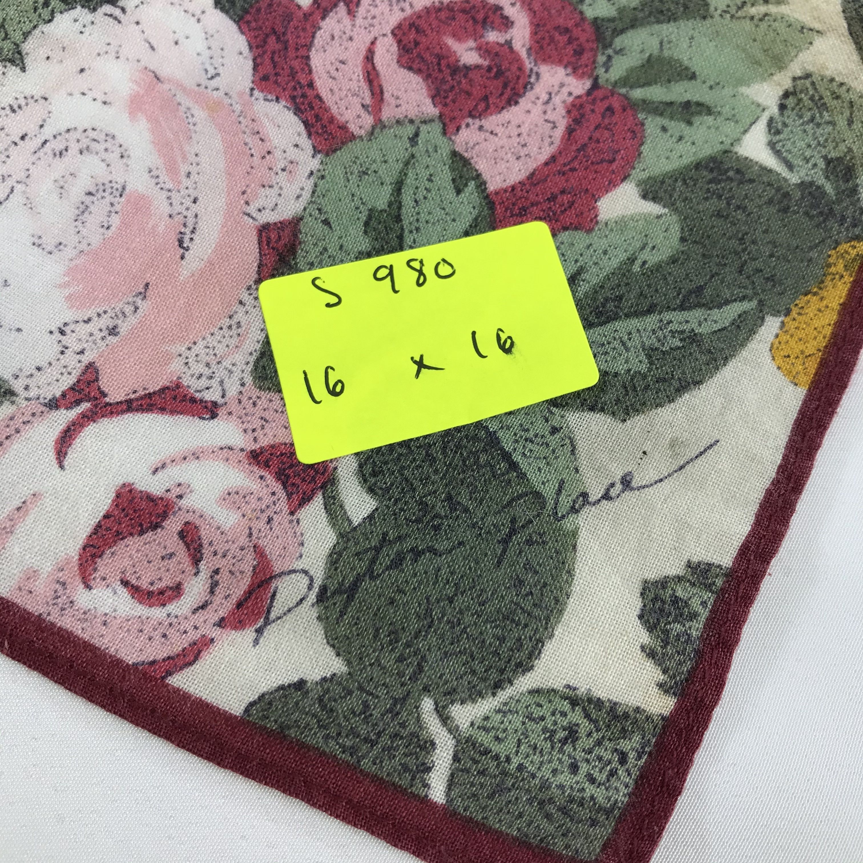 PPFM × Vintage Peyton Place Bandana / Handkerchief / Neckerchief - S980 Size ONE SIZE - 5 Thumbnail