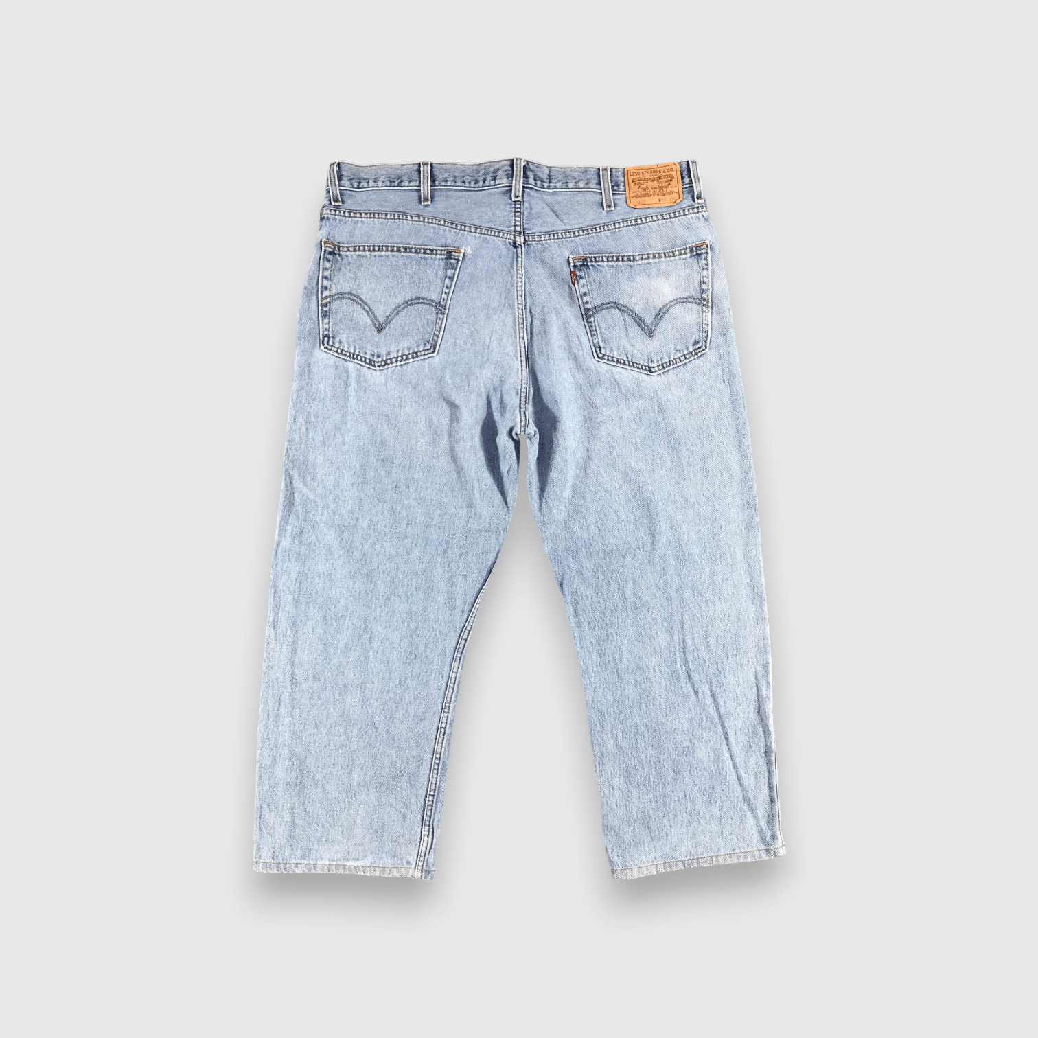 Levi's Vintage 90s Light Wash Levis 505 Jeans-J1231 Size US 43 - 2 Thumbnail