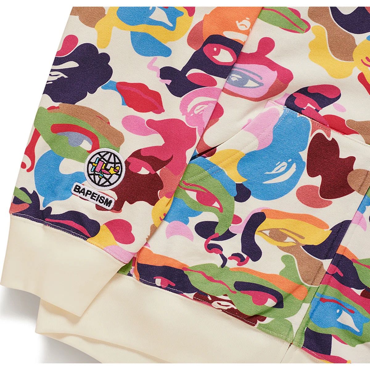 Bape BAPE X KIDSUPER CAMO SHARK FULL ZIP HOODIE MENS Size US M / EU 48-50 / 2 - 2 Thumbnail