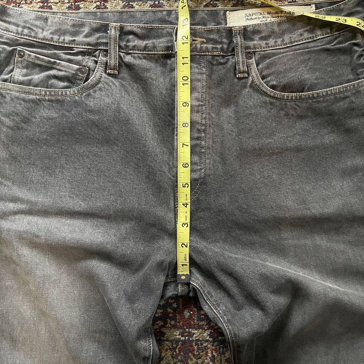 Kapital Kountry Kapital Kountry side Studs Gems Black Denim Jeans size 38 Size US 38 / EU 54 - 17 Thumbnail