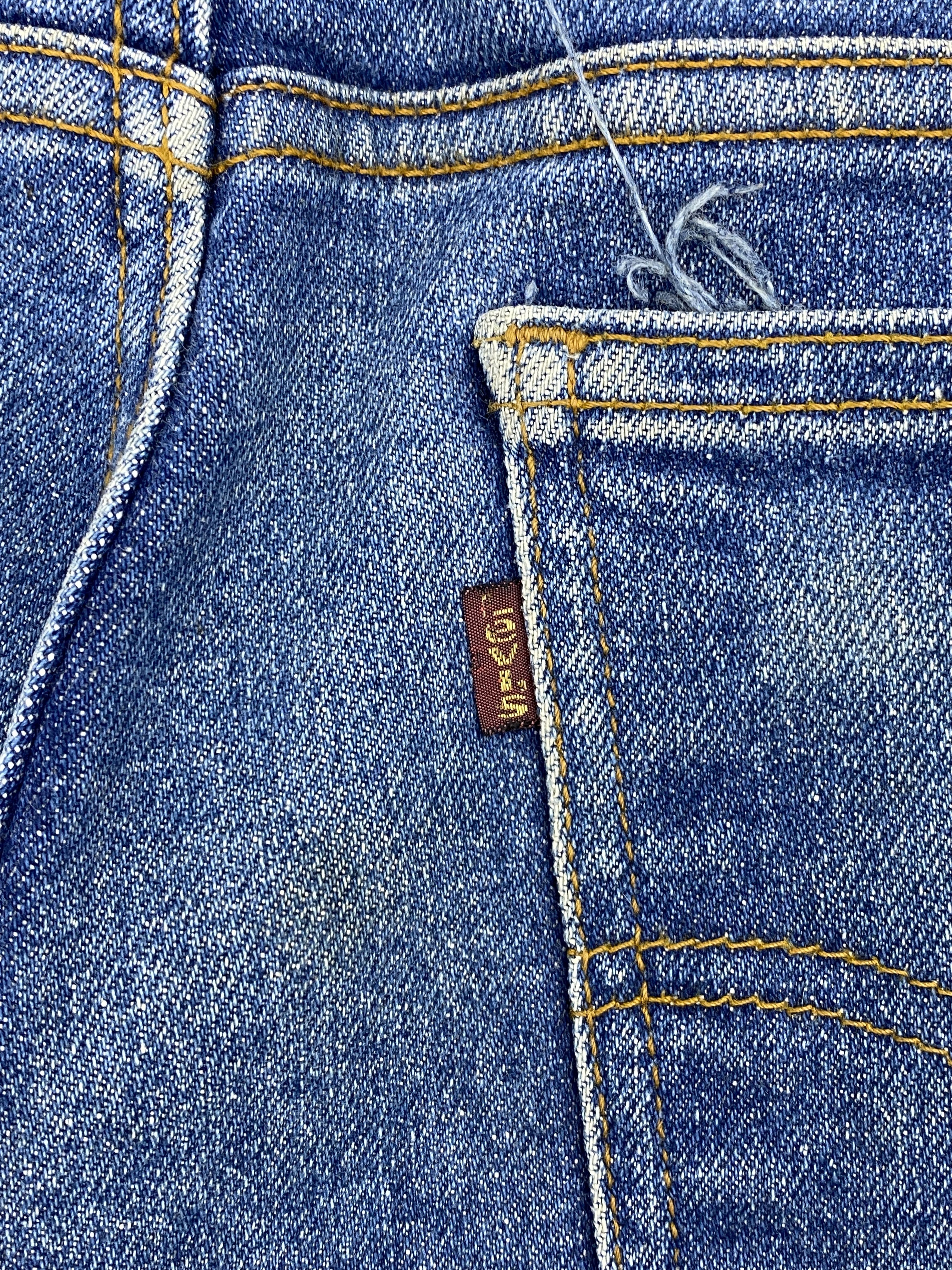 Levi's Vintage 80s Levis 517 Flared Bootcut Jeans DP2589 Size US 32 / EU 48 - 8 Thumbnail