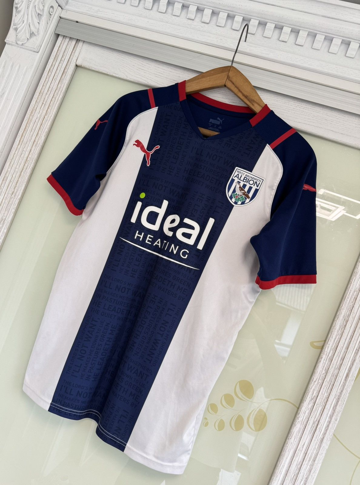 Puma Mowatt #27 West Bromwich Albion 2021-2022 Home Soccer Jersey Size US M / EU 48-50 / 2 - 4 Thumbnail