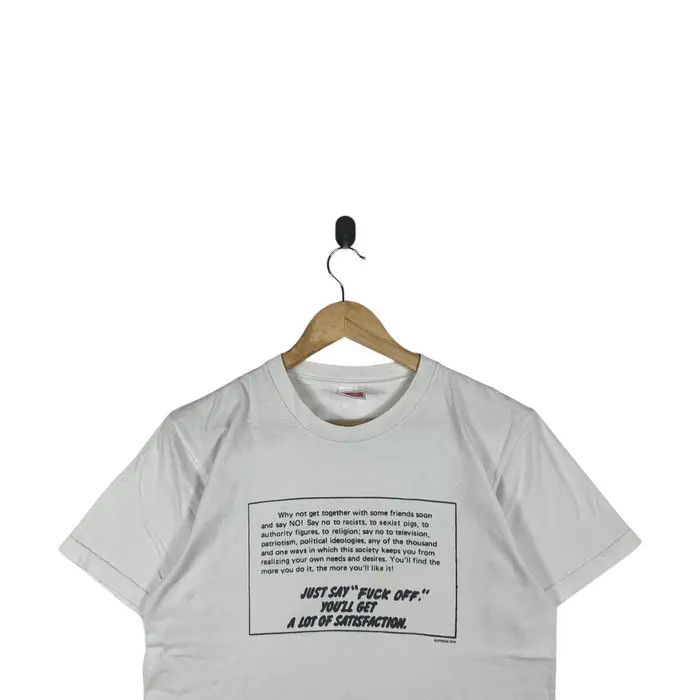 Supreme SUPREME F*CK OFF 2016 Spring Summer Collection Tee Shirt Size US M / EU 48-50 / 2 - 2 Thumbnail