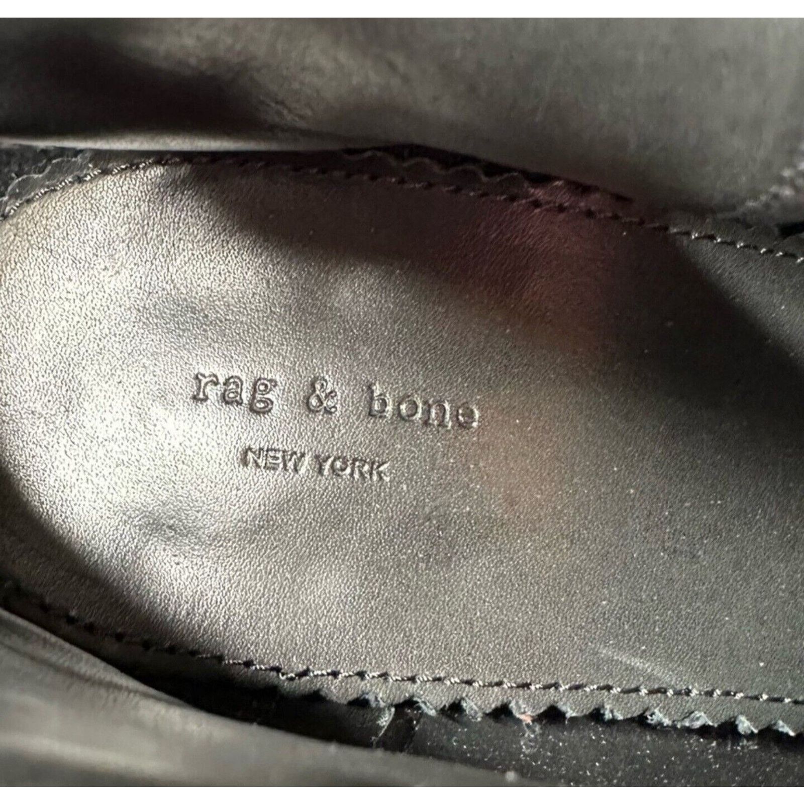 Rag & Bone Size Harrow Ankle Booties Brown Strap,Block Heel