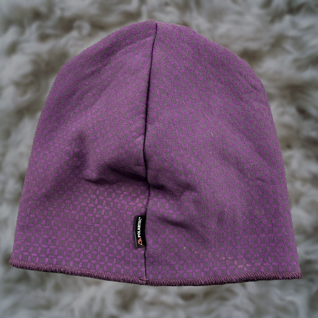 Vintage Haglofs Beanie Unisex Adults Size M Purple Insulated Lined Polartec Fanatic Outdoor Hiking Size ONE SIZE - 1 Thumbnail