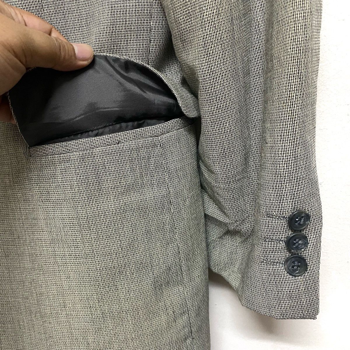 Yohji Yamamoto Vintage Yohji Yamamoto Signature Jacket Japanese Size 44R - 4 Thumbnail