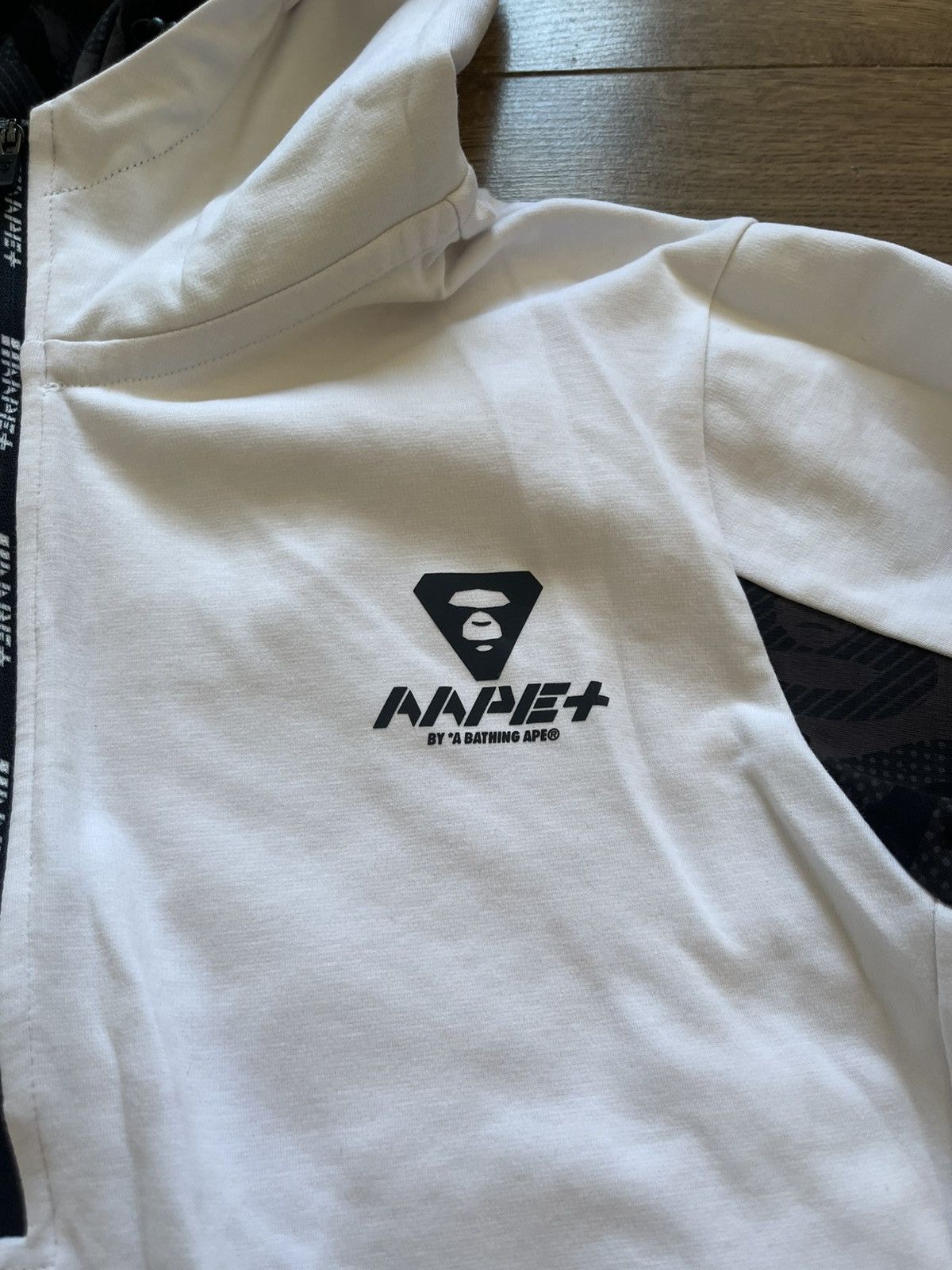 Aape AAPE by A Bathing Ape Half Zip Hoodie Size US S / EU 44-46 / 1 - 2 Thumbnail