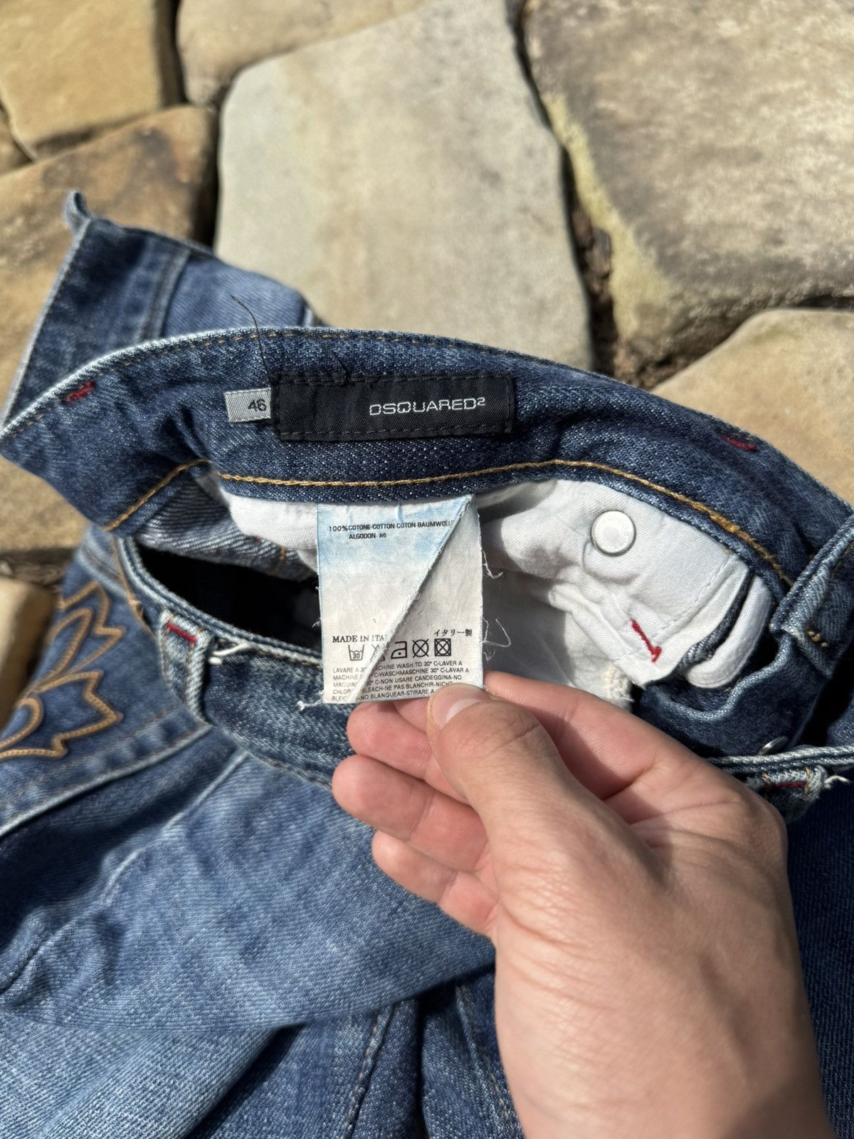 Dsquared2 Vintage Dsquared2 Lord Y2k Jeans Size US 32 / EU 48 - 13 Thumbnail