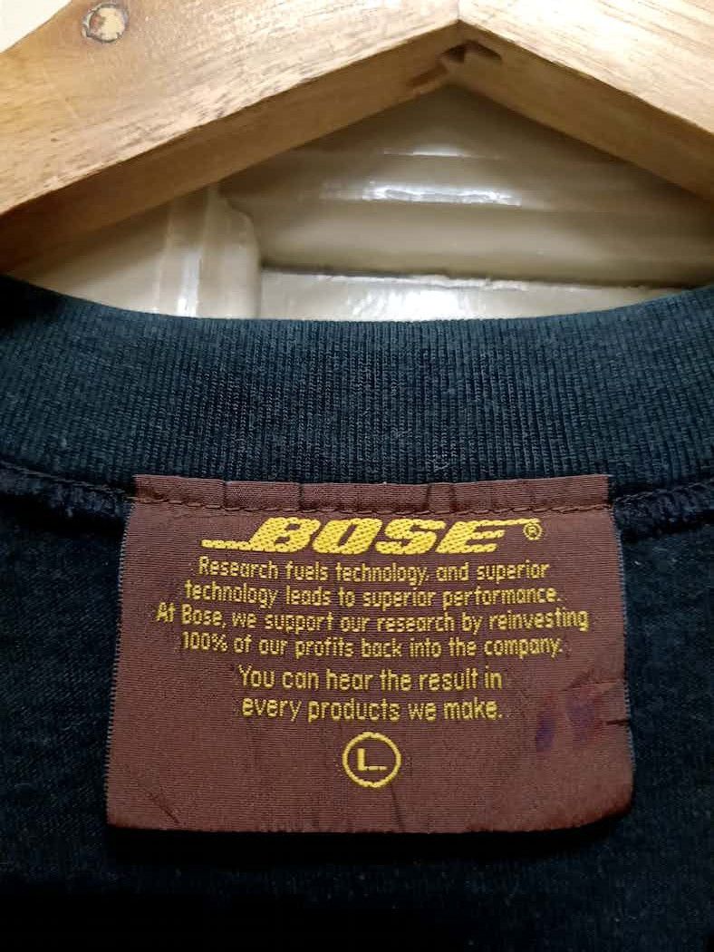 Vintage Vintage 90s t shirt bose better sound through research Size US M / EU 48-50 / 2 - 4 Thumbnail