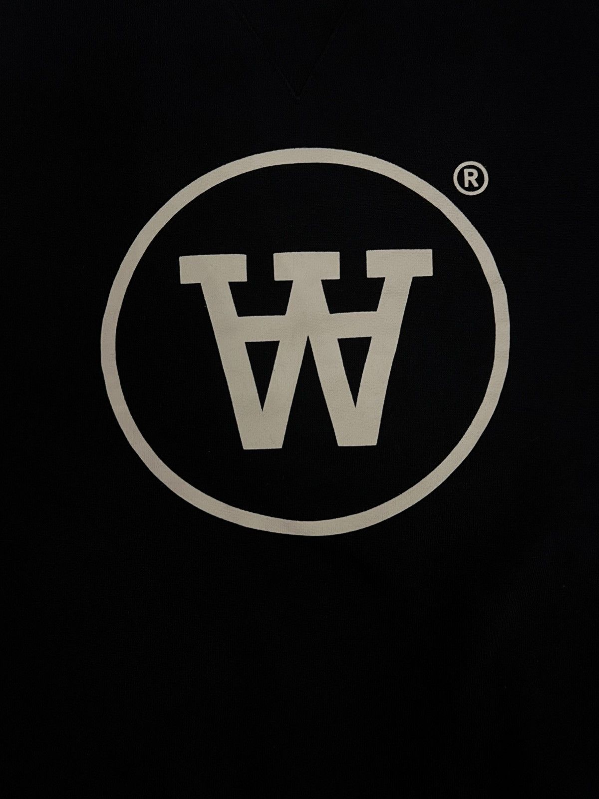 Wood Wood Double A by Wood Wood Graphic Fleece Sweatshirt Size US M / EU 48-50 / 2 - 3 Thumbnail