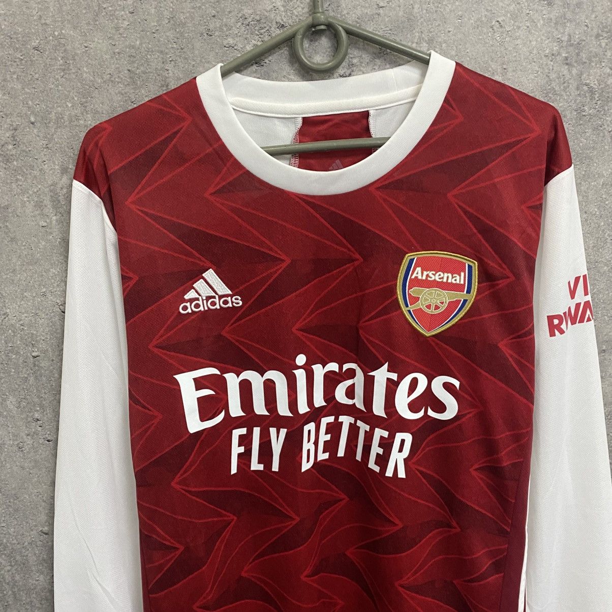 Adidas Arsenal London 2020 Home Football Long Sleeve Soccer Jersey Size US M / EU 48-50 / 2 - 5 Thumbnail