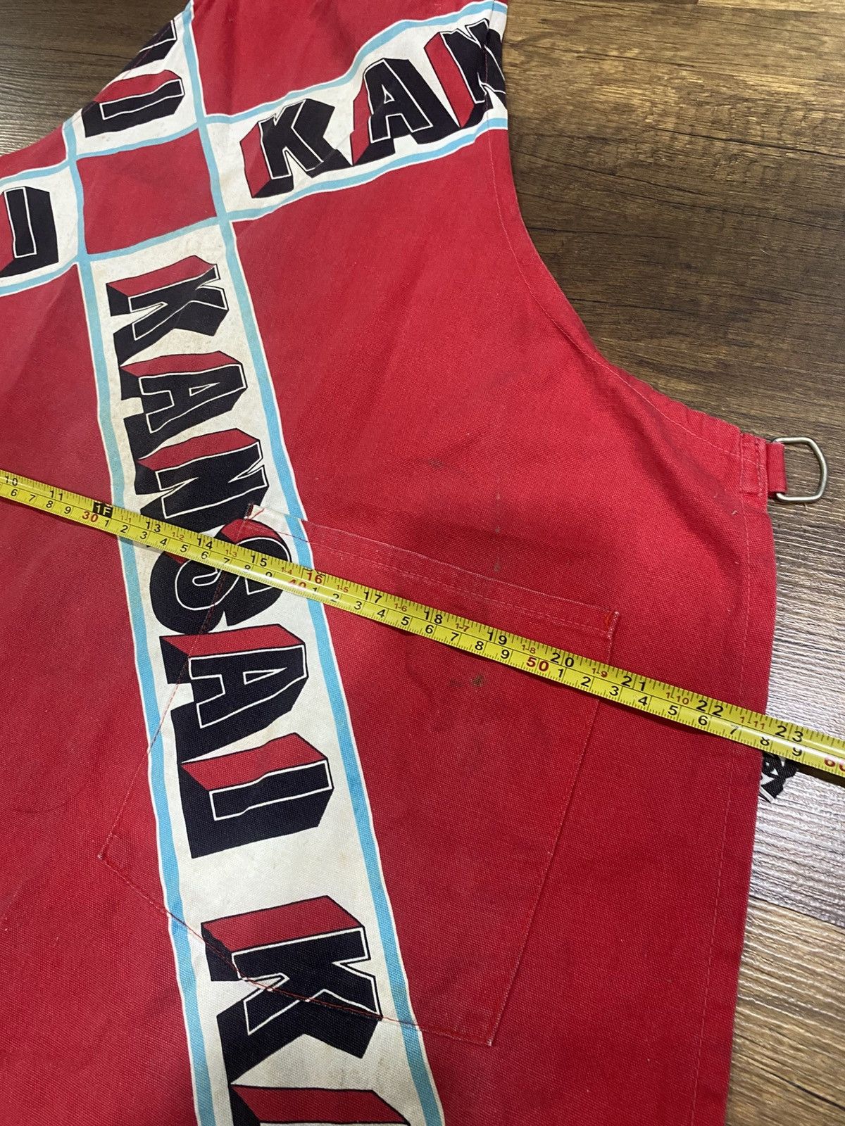 Kansai Yamamoto Vintage Kansai Yamamoto Cloth Apron Size ONE SIZE - 7 Thumbnail